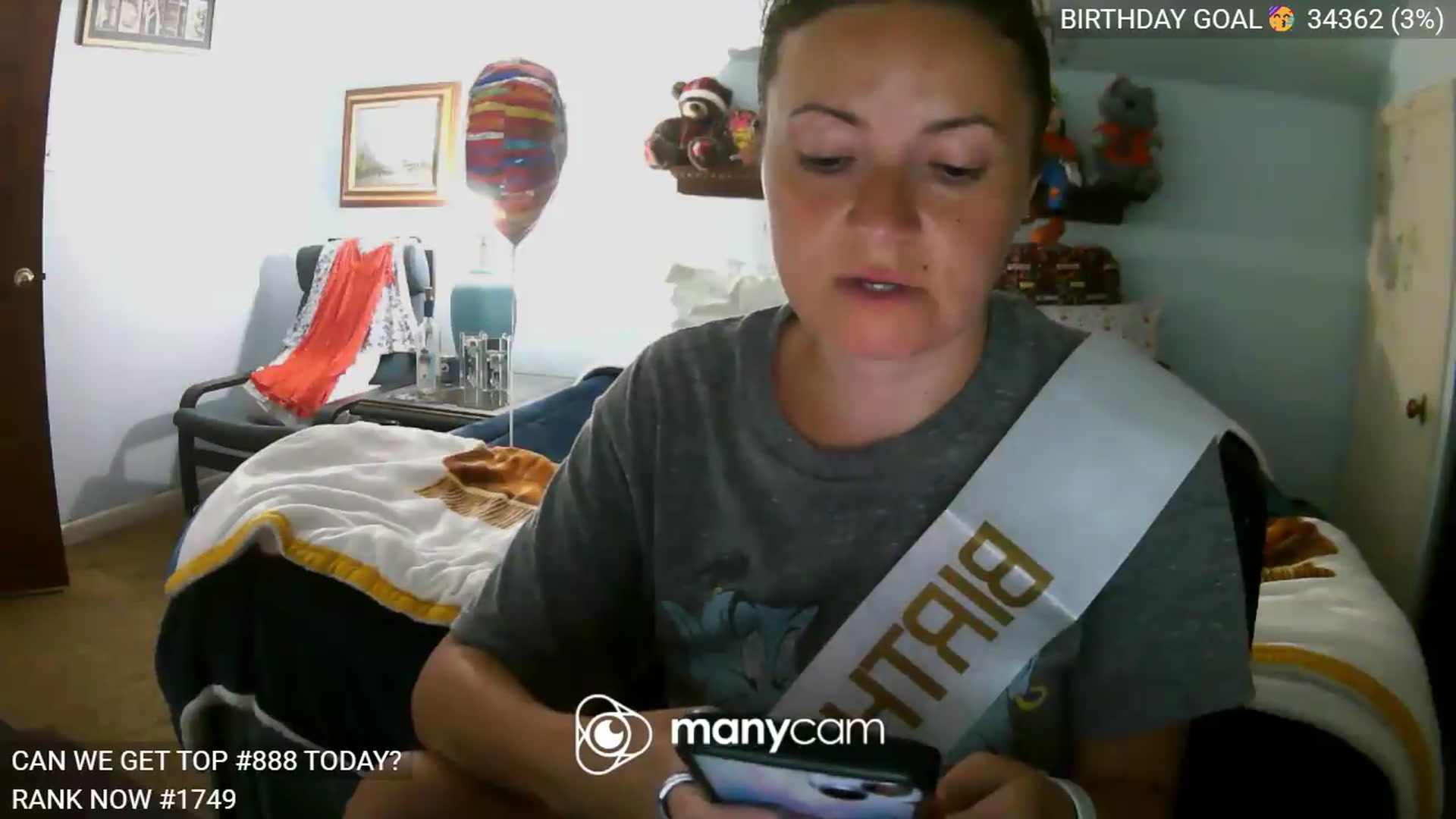 Gallery image thumbnail from BirthdayBella's myfreecams stream on, 06/11/2026, 01:01 image 14 of 20
