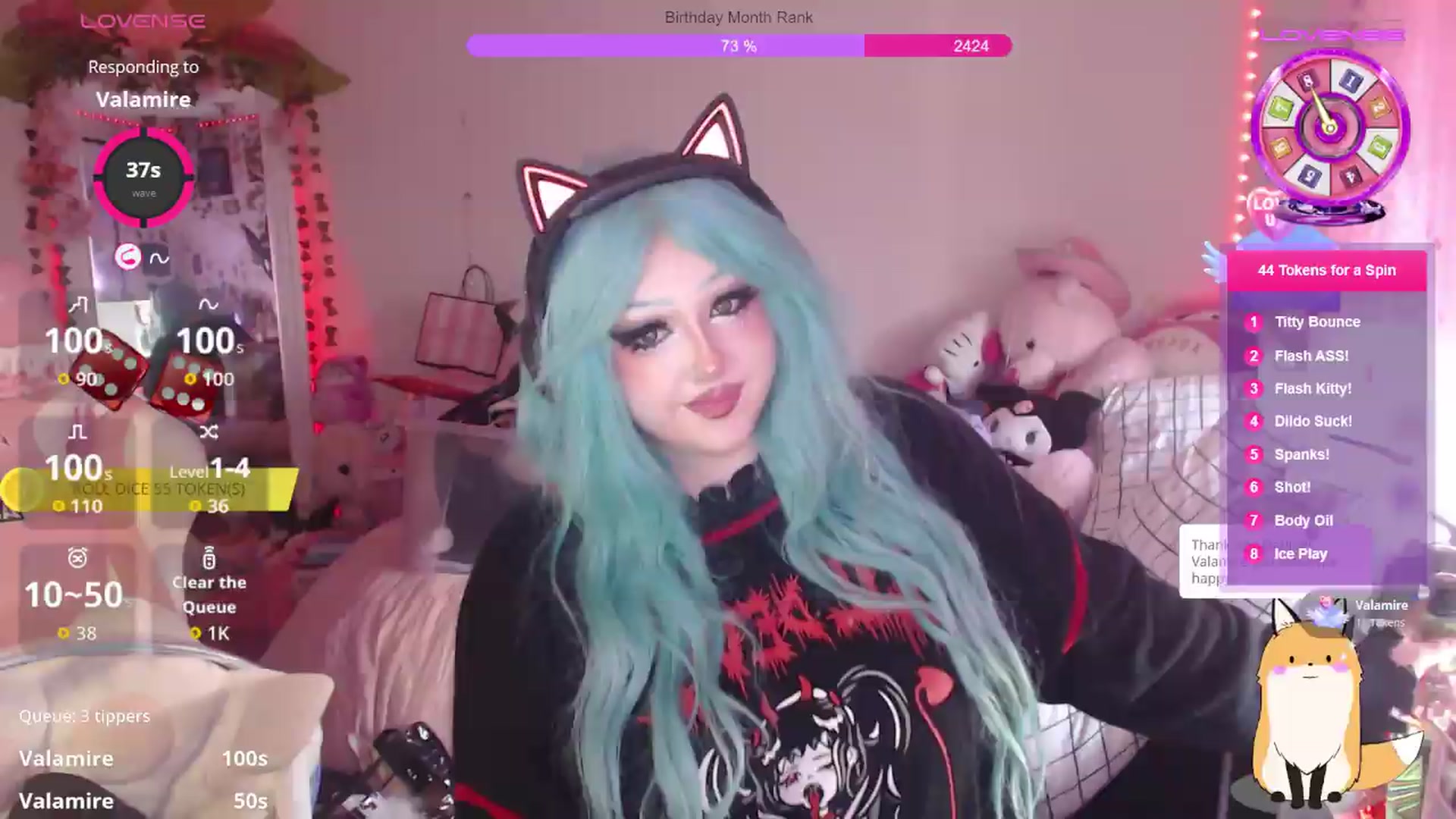 Gallery image thumbnail from BirthdayBouncyyy's myfreecams stream on, 08/02/2026, 13:45 image 13 of 20