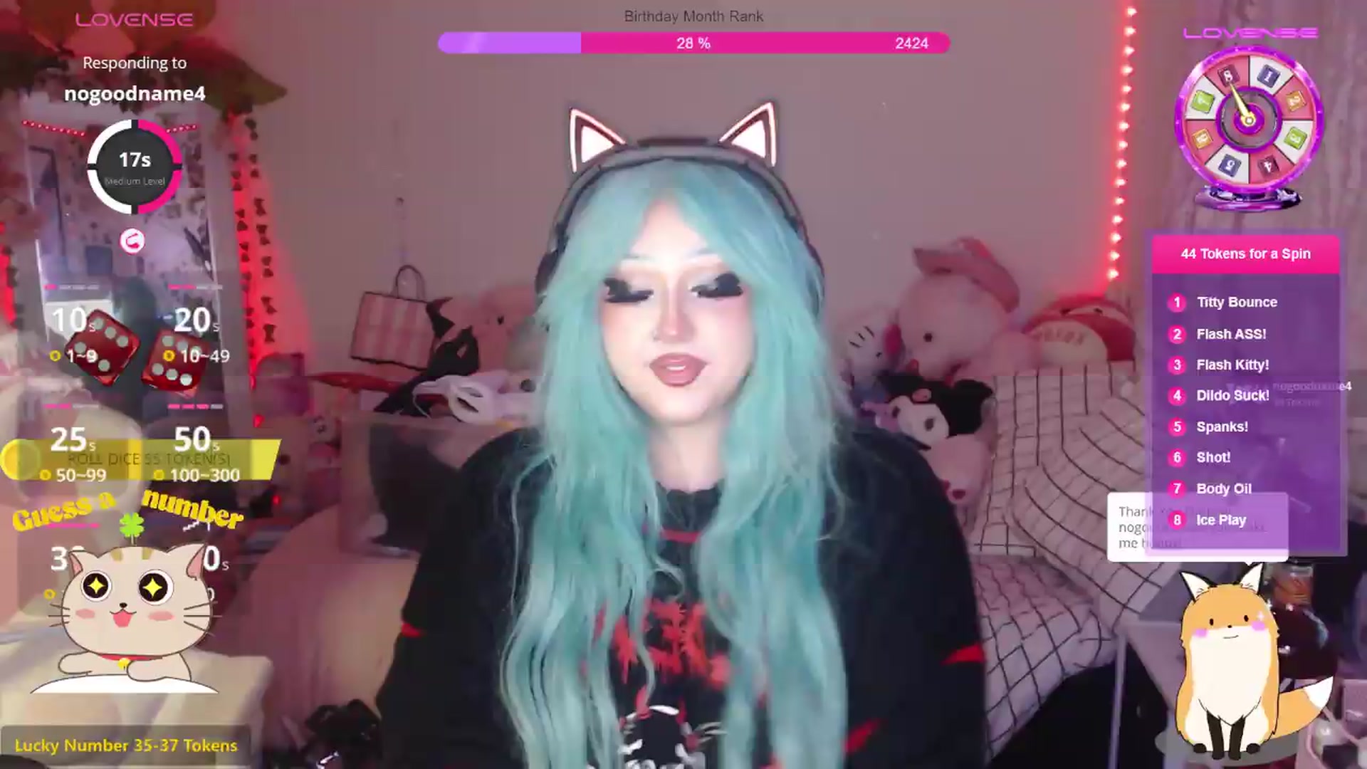Gallery image thumbnail from BirthdayBouncyyy's myfreecams stream on, 08/02/2026, 13:45 image 7 of 20