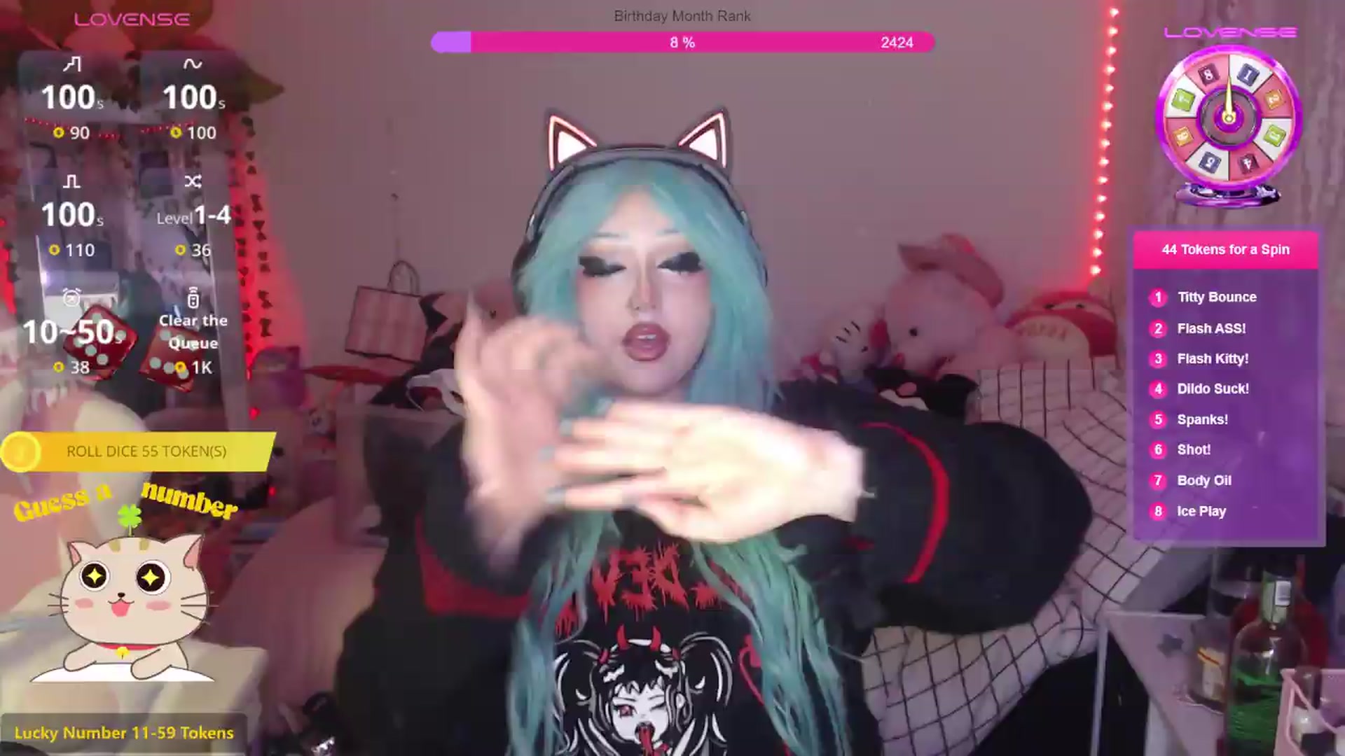 Gallery image thumbnail from BirthdayBouncyyy's myfreecams stream on, 08/02/2026, 13:45 image 4 of 20