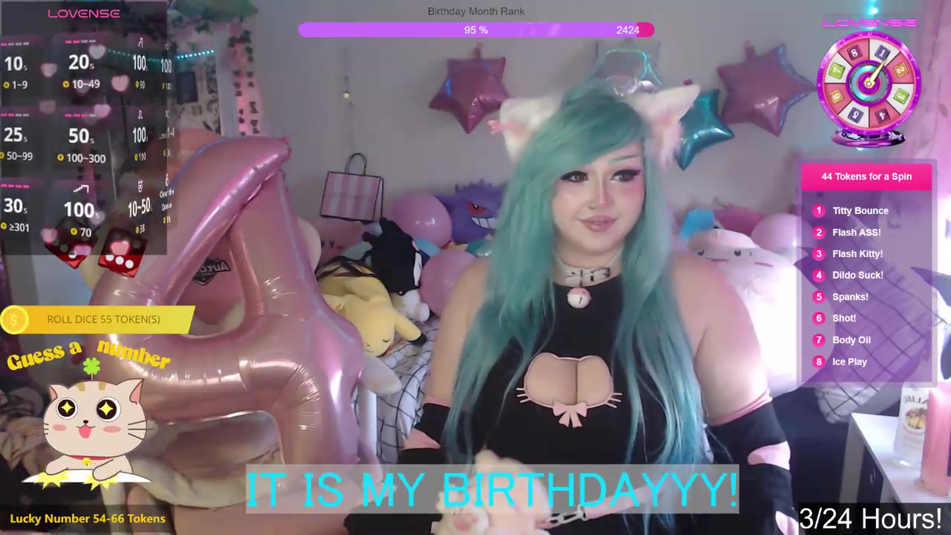 Gallery image thumbnail from BirthdayBouncyyy's myfreecams stream on, 08/23/2026, 12:39 image 20 of 20