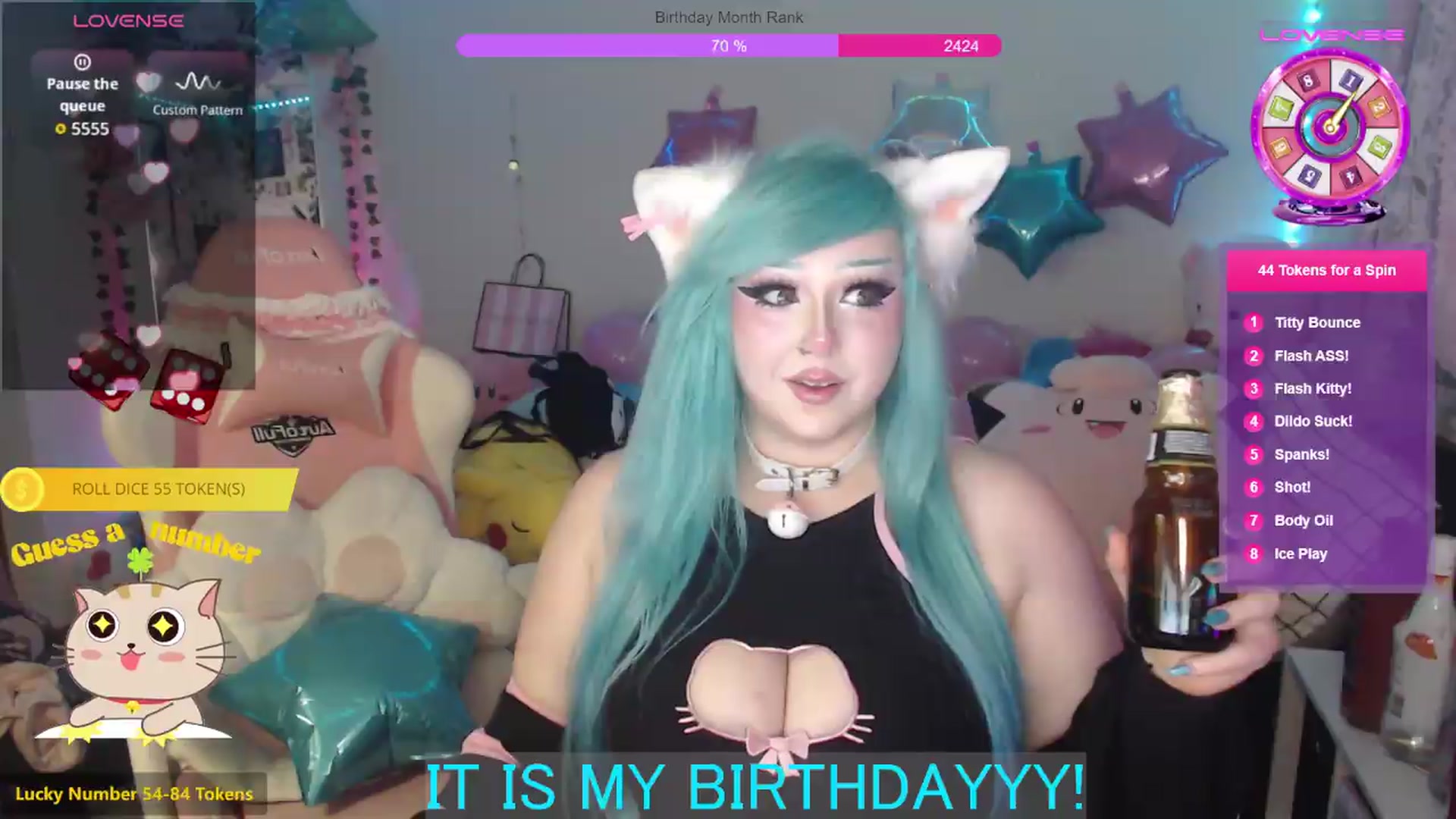 Gallery image thumbnail from BirthdayBouncyyy's myfreecams stream on, 08/23/2026, 12:39 image 10 of 20