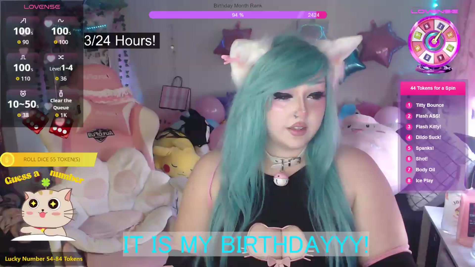 Gallery image thumbnail from BirthdayBouncyyy's myfreecams stream on, 08/23/2026, 12:39 image 19 of 20
