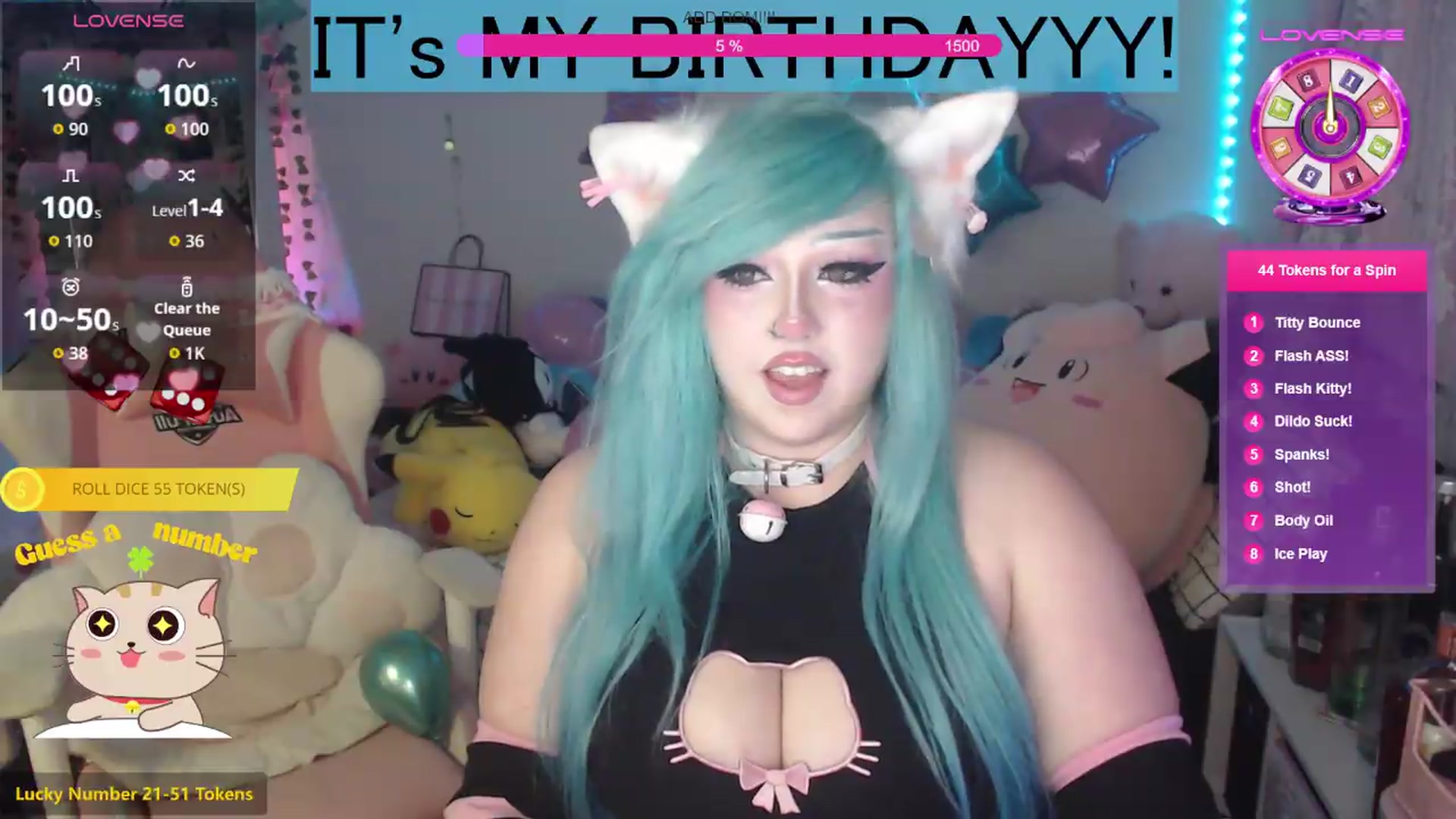 Gallery image thumbnail from BirthdayBouncyyy's myfreecams stream on, 08/23/2026, 12:39 image 2 of 20