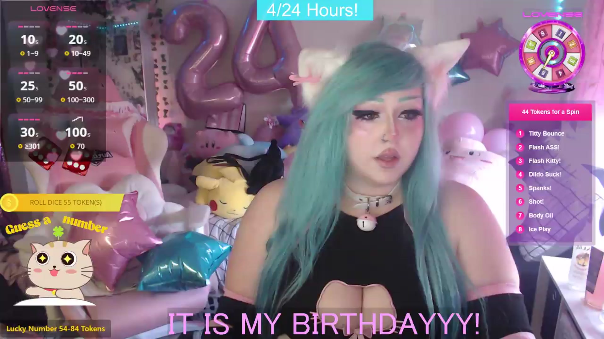 Gallery image thumbnail from BirthdayBouncyyy's myfreecams stream on, 08/23/2026, 16:40 image 6 of 20