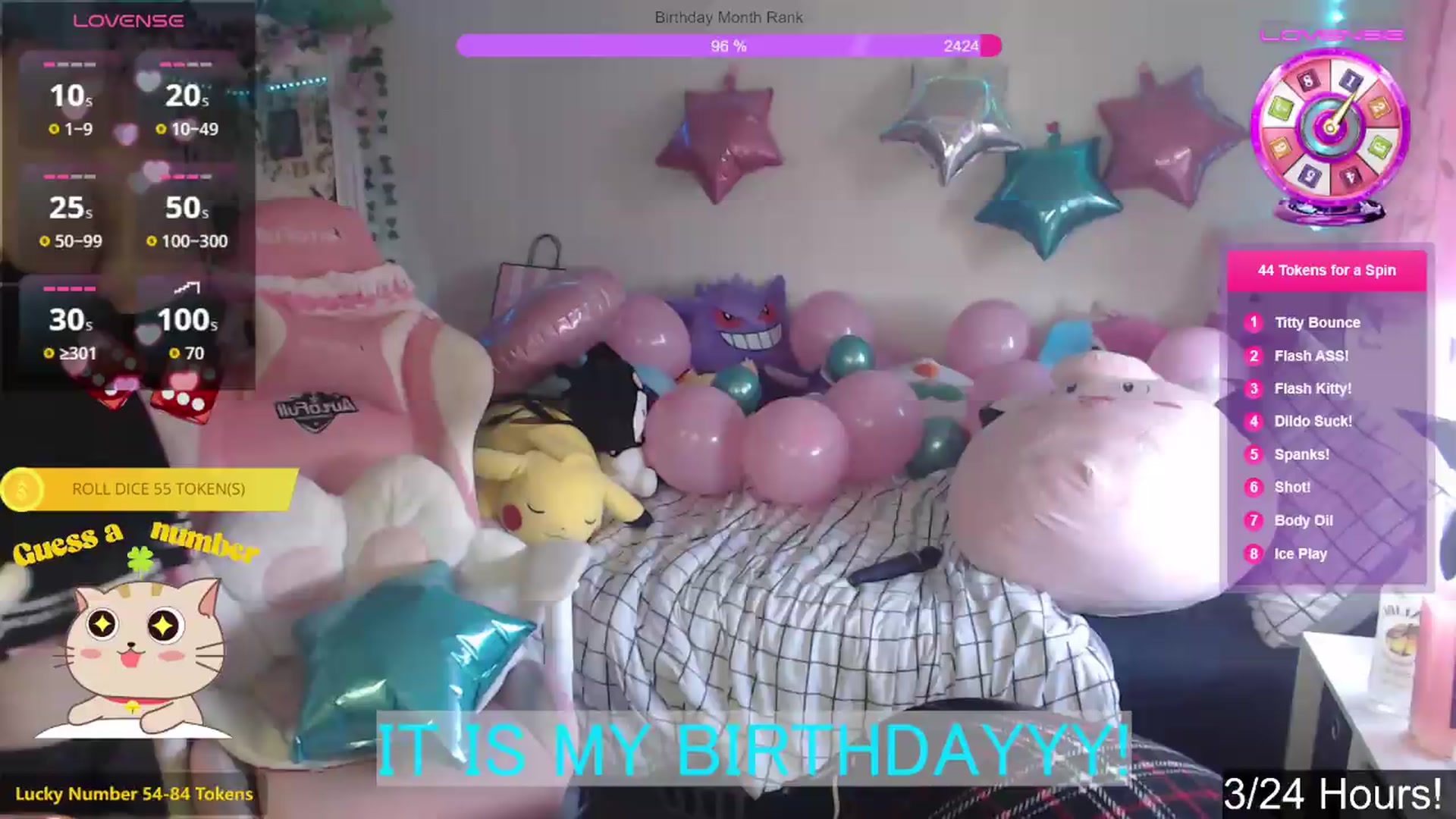 Gallery image thumbnail from BirthdayBouncyyy's myfreecams stream on, 08/23/2026, 16:40 image 1 of 20