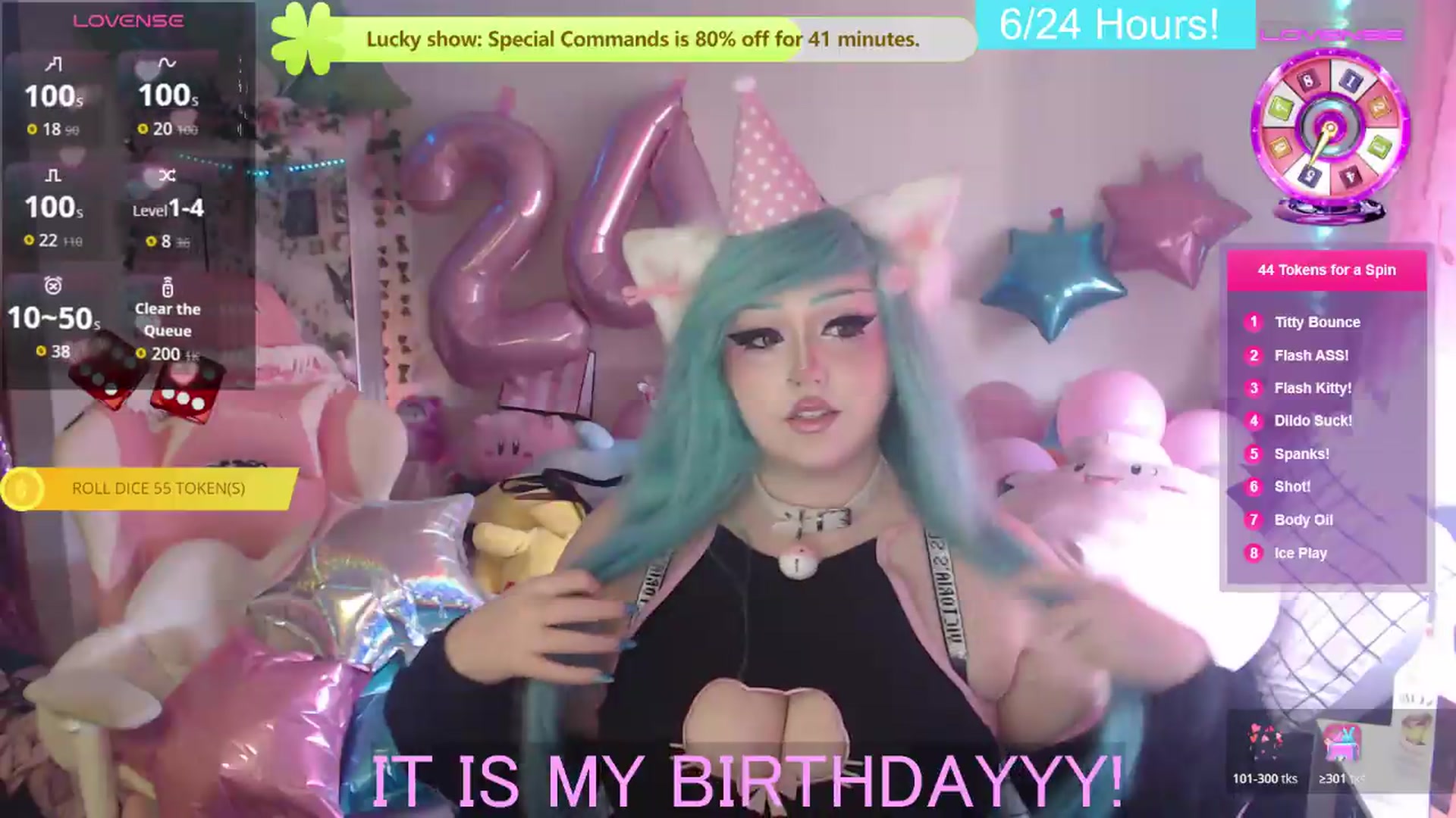 Gallery image thumbnail from BirthdayBouncyyy's myfreecams stream on, 08/23/2026, 16:40 image 12 of 20