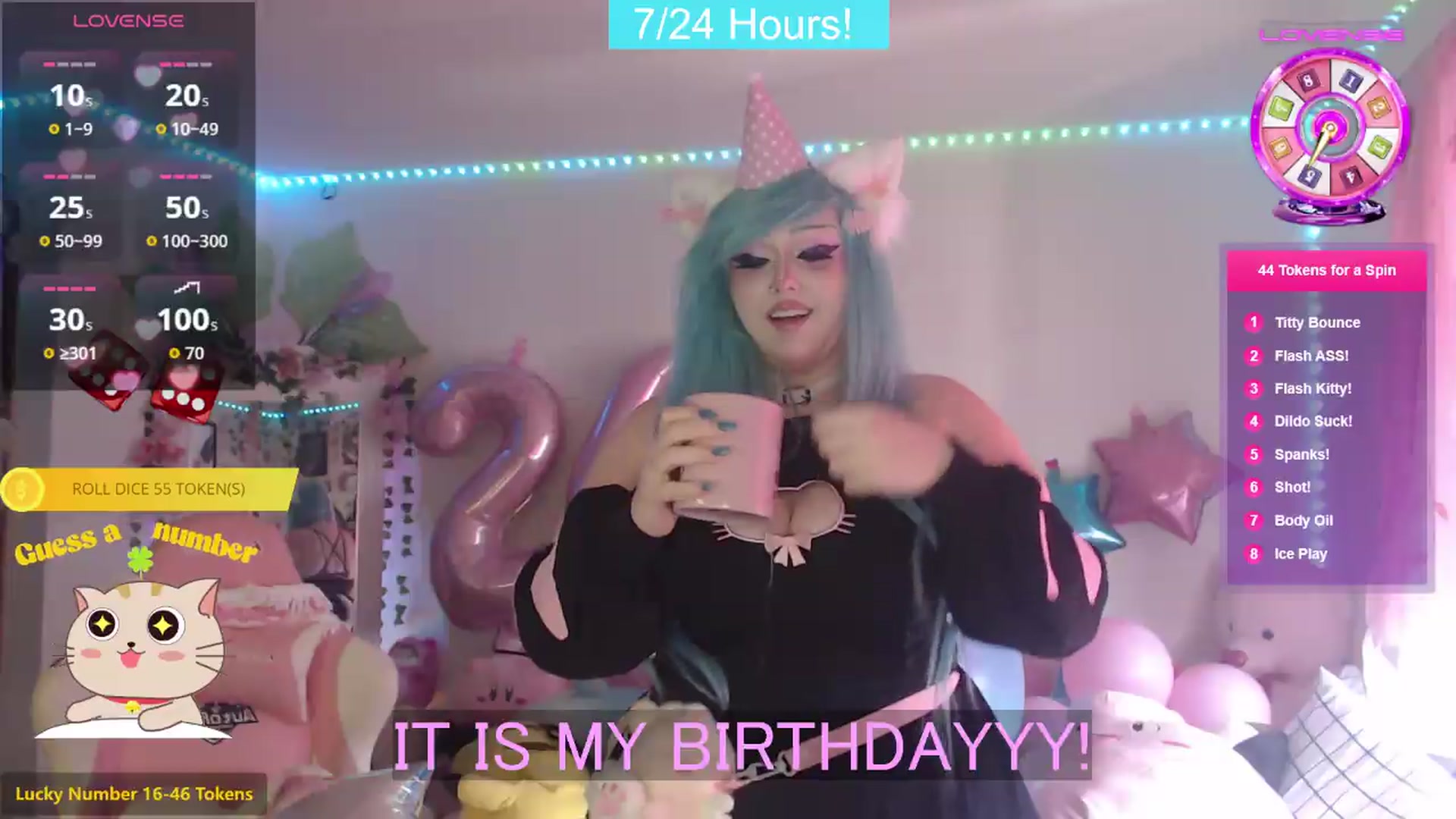 Gallery image thumbnail from BirthdayBouncyyy's myfreecams stream on, 08/23/2026, 16:40 image 16 of 20