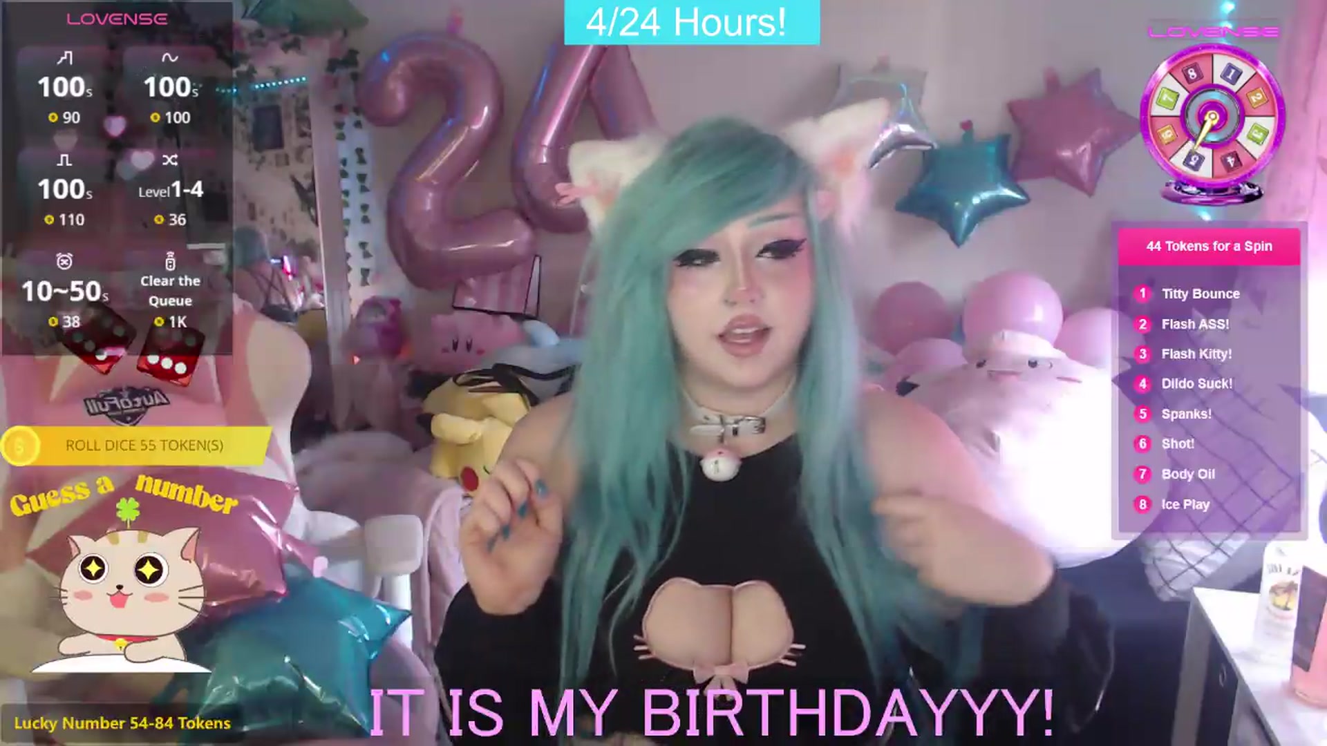 Gallery image thumbnail from BirthdayBouncyyy's myfreecams stream on, 08/23/2026, 16:40 image 4 of 20