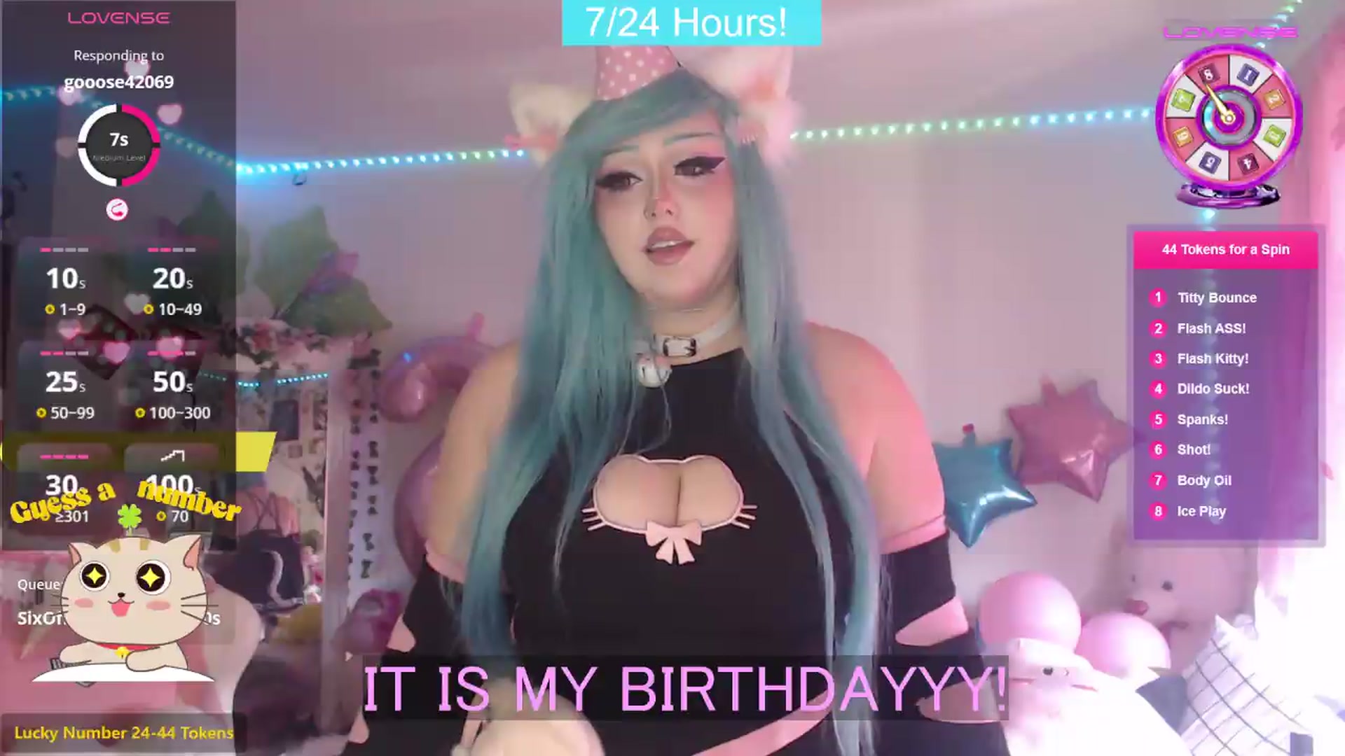 Gallery image thumbnail from BirthdayBouncyyy's myfreecams stream on, 08/23/2026, 16:40 image 18 of 20