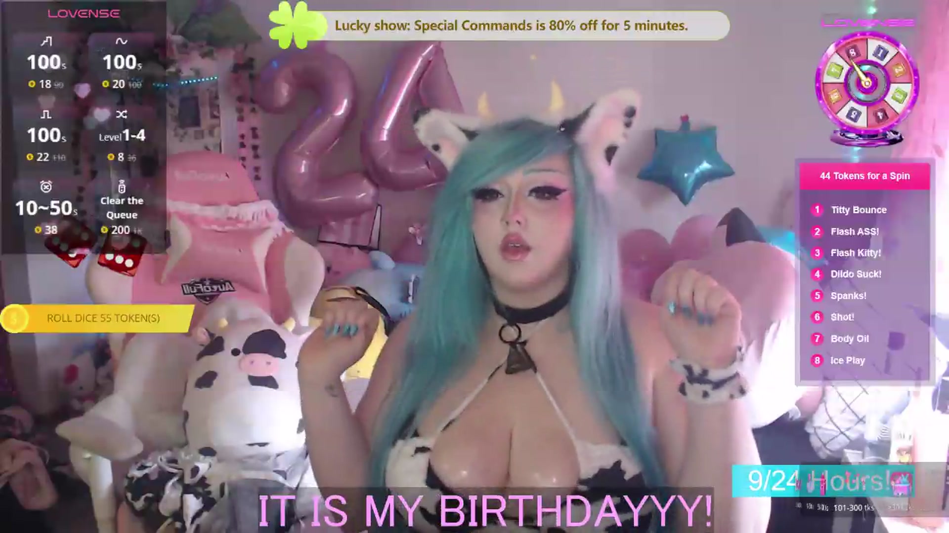 Gallery image thumbnail from BirthdayBouncyyy's myfreecams stream on, 08/23/2026, 20:40 image 7 of 20