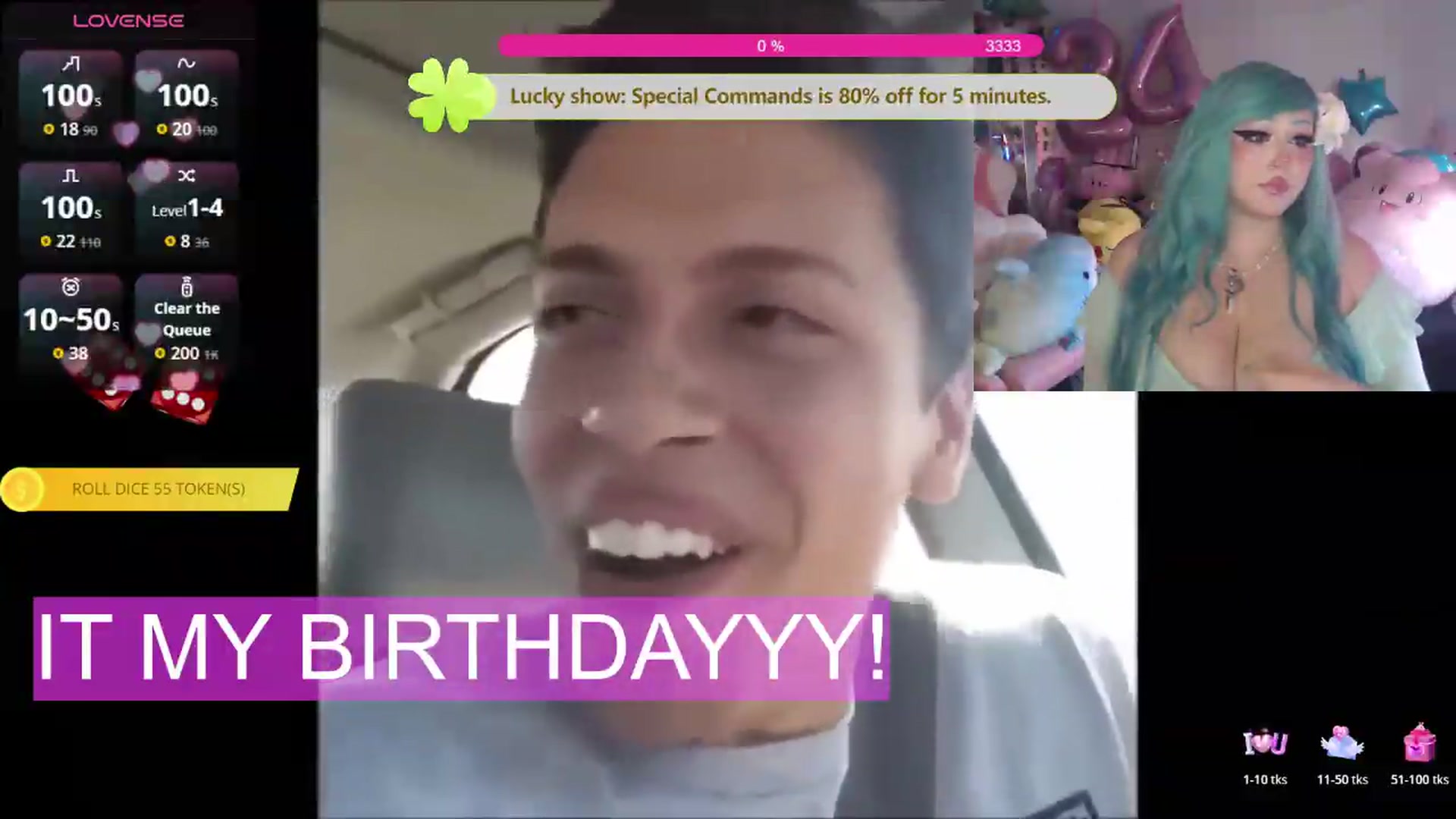 Gallery image thumbnail from BirthdayBouncyyy's myfreecams stream on, 08/24/2026, 24:47 image 13 of 20