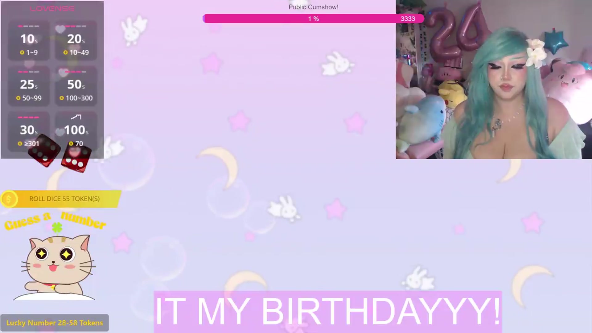 Gallery image thumbnail from BirthdayBouncyyy's myfreecams stream on, 08/24/2026, 24:47 image 15 of 20