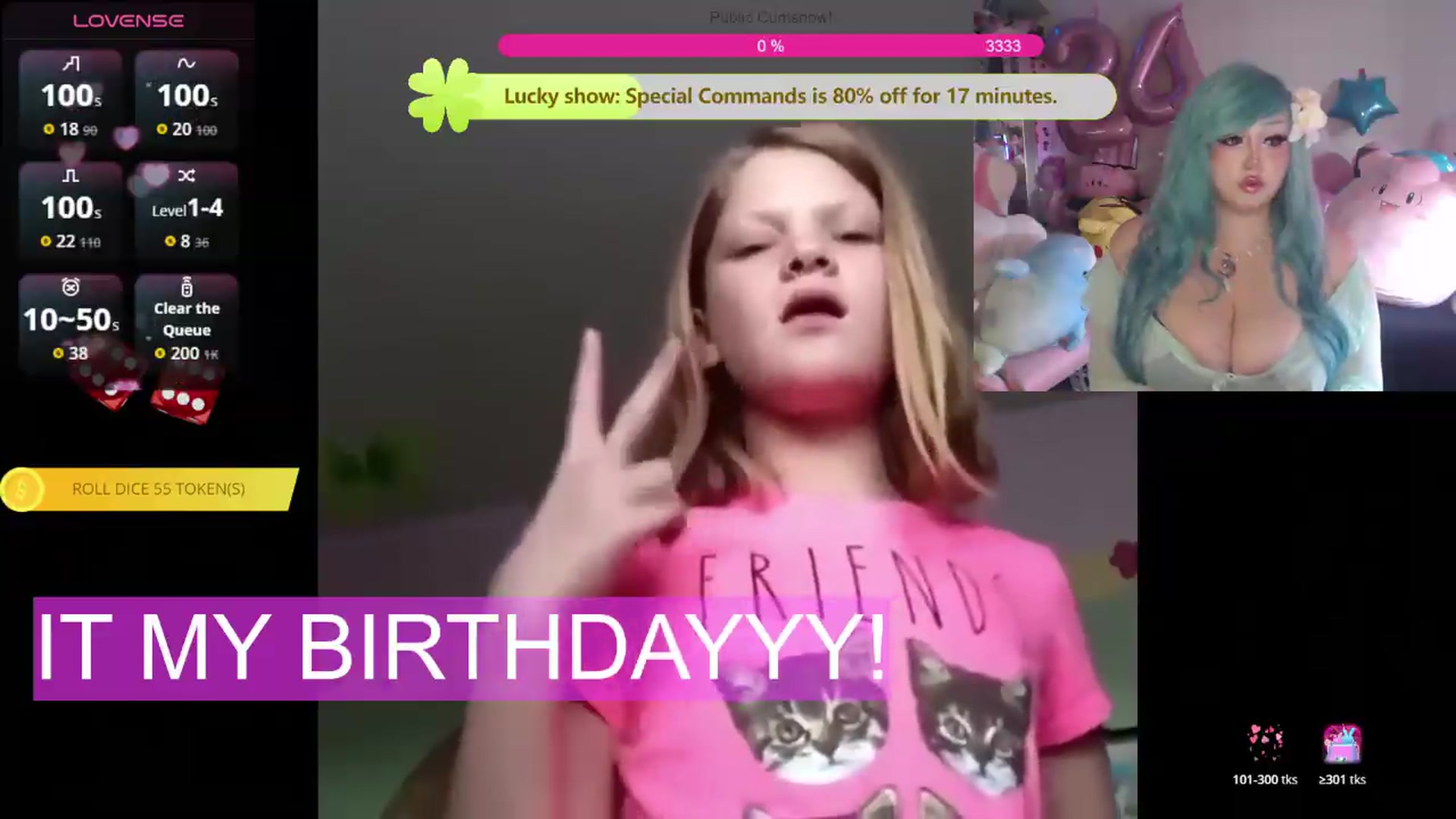 Gallery image thumbnail from BirthdayBouncyyy's myfreecams stream on, 08/24/2026, 24:47 image 12 of 20