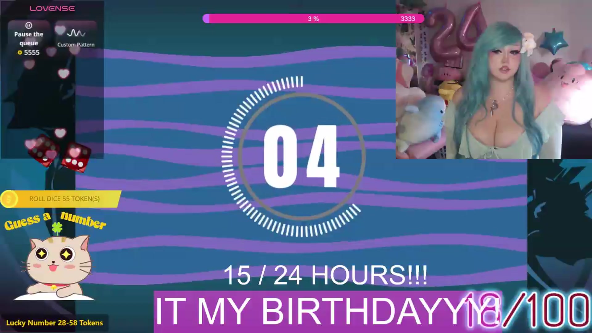 Gallery image thumbnail from BirthdayBouncyyy's myfreecams stream on, 08/24/2026, 24:47 image 17 of 20