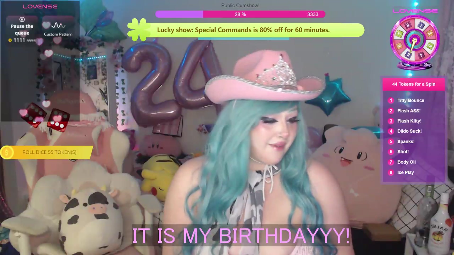 Gallery image thumbnail from BirthdayBouncyyy's myfreecams stream on, 08/24/2026, 04:39 image 15 of 20