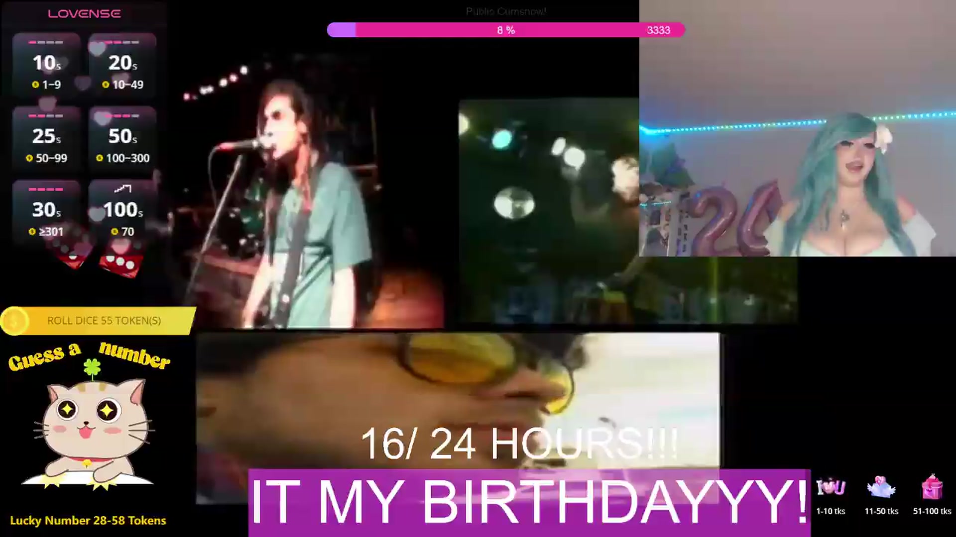Gallery image thumbnail from BirthdayBouncyyy's myfreecams stream on, 08/24/2026, 04:39 image 2 of 20