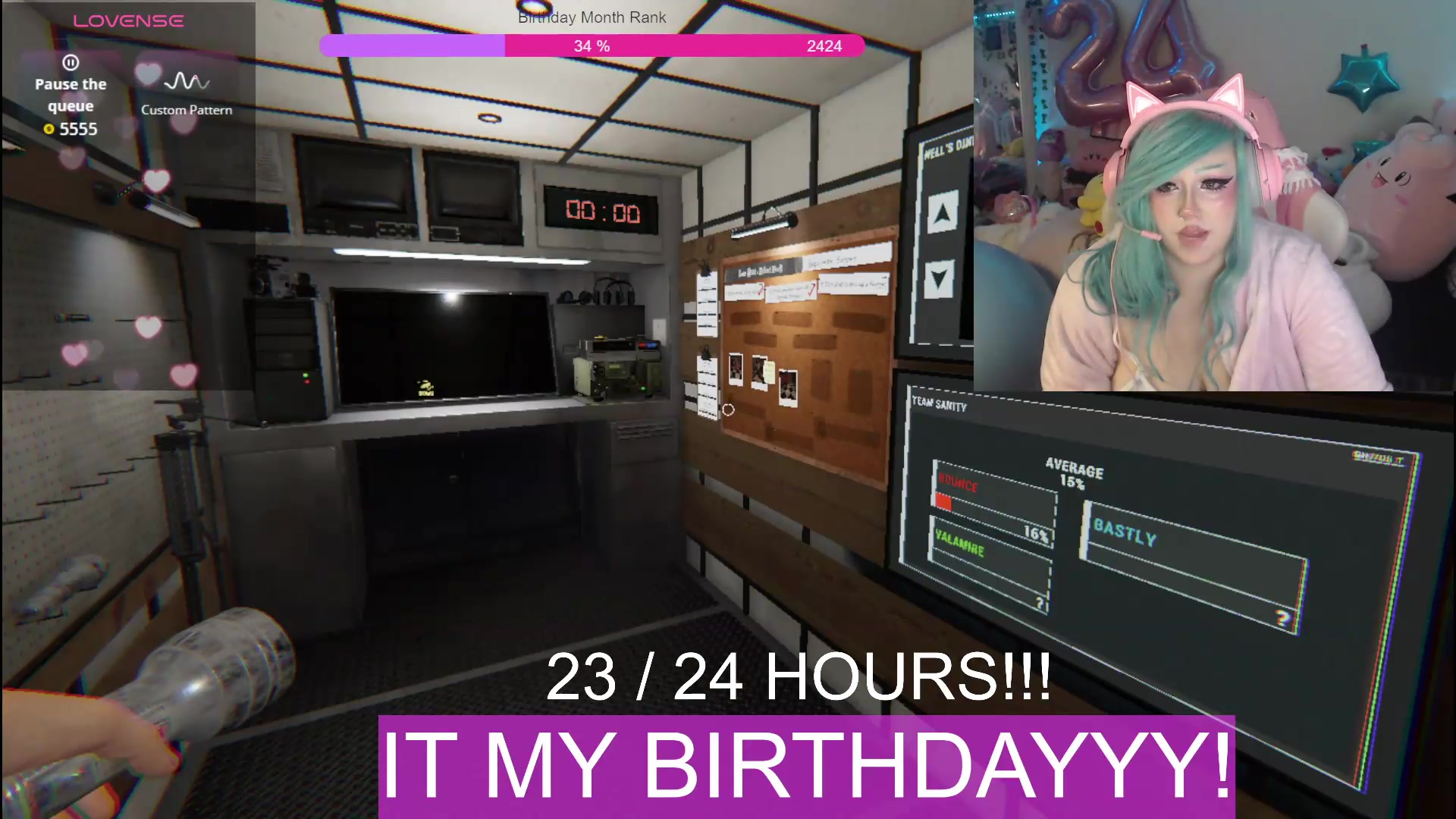 Gallery image thumbnail from BirthdayBouncyyy's myfreecams stream on, 08/24/2026, 08:37 image 17 of 20