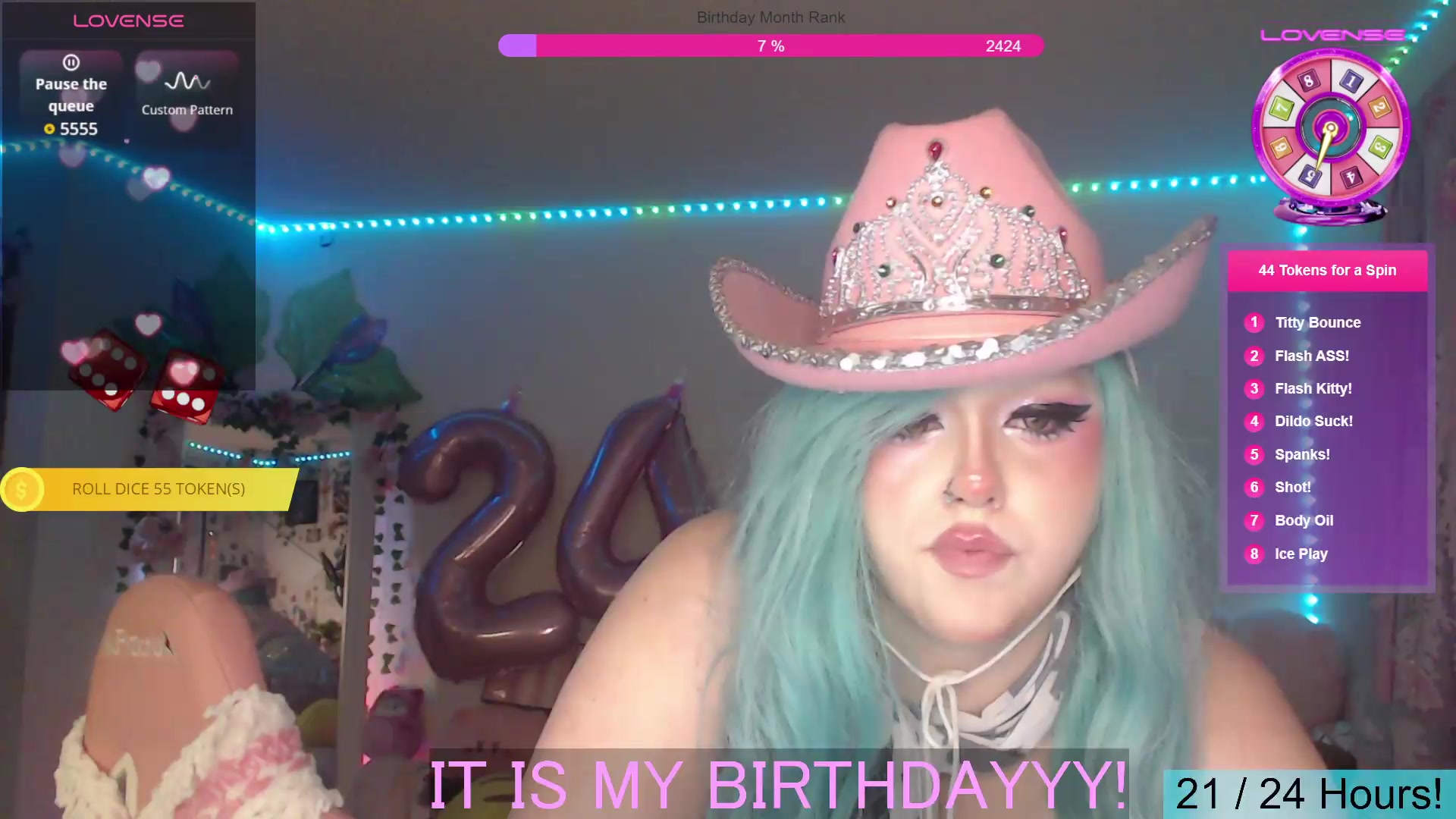Gallery image thumbnail from BirthdayBouncyyy's myfreecams stream on, 08/24/2026, 08:37 image 9 of 20