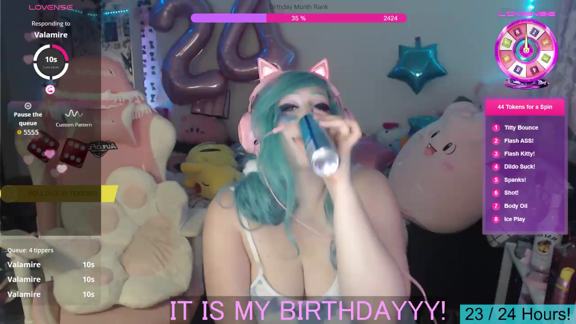 Gallery image thumbnail from BirthdayBouncyyy's myfreecams stream on, 08/24/2026, 08:45 image 4 of 20