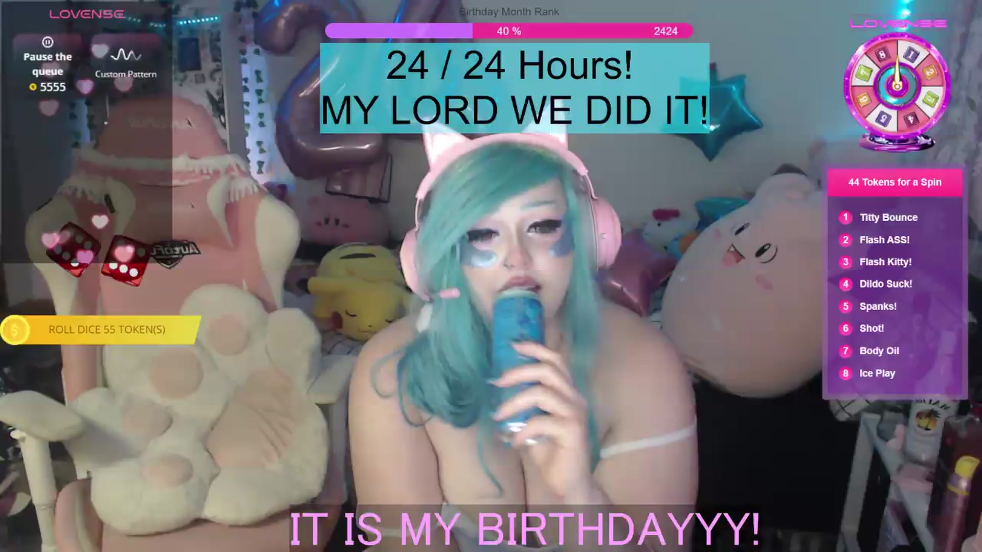 Gallery image thumbnail from BirthdayBouncyyy's myfreecams stream on, 08/24/2026, 08:45 image 14 of 20