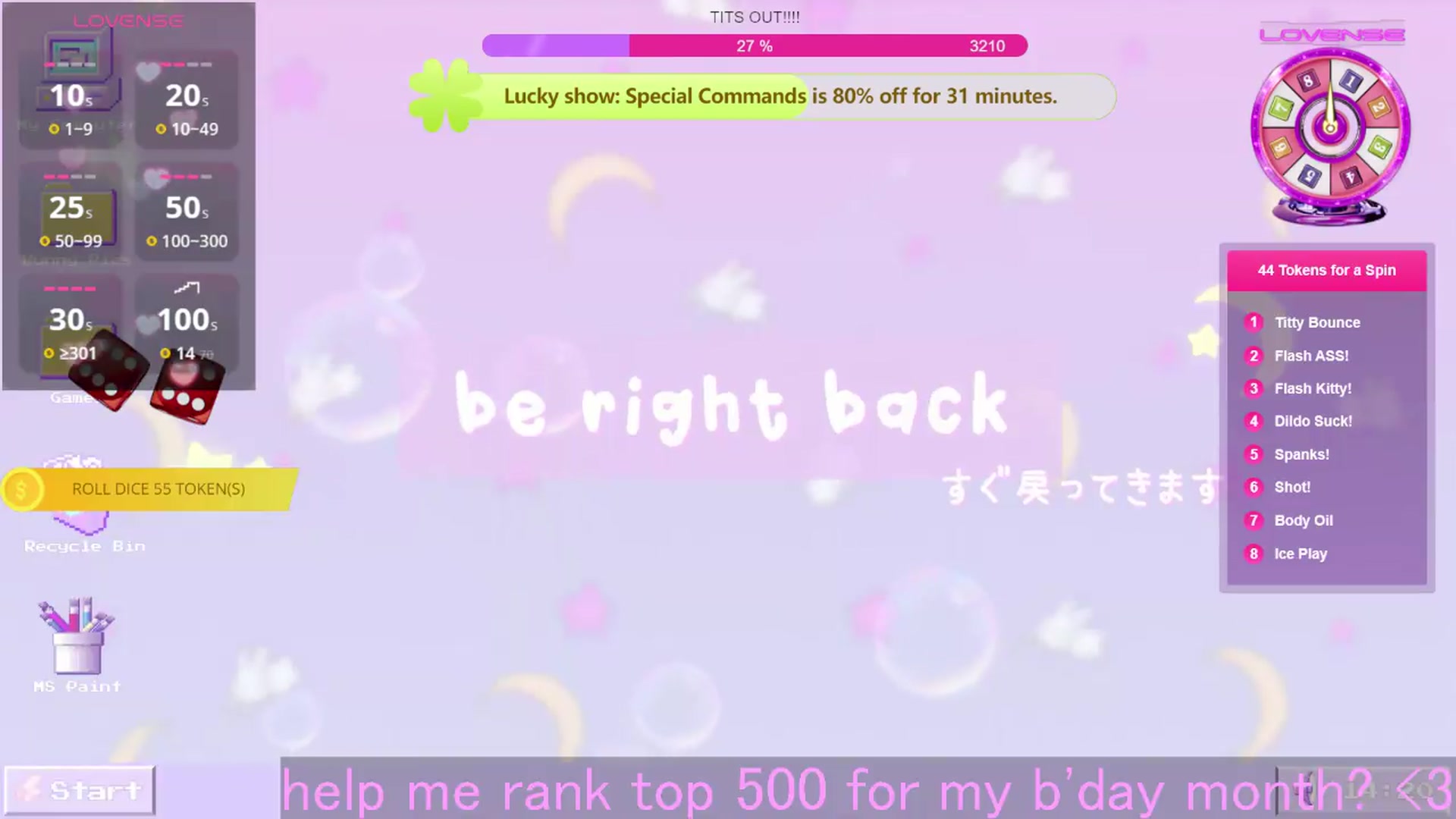 Gallery image thumbnail from BirthdayBouncyyy's myfreecams stream on, 09/01/2026, 07:36 image 9 of 20