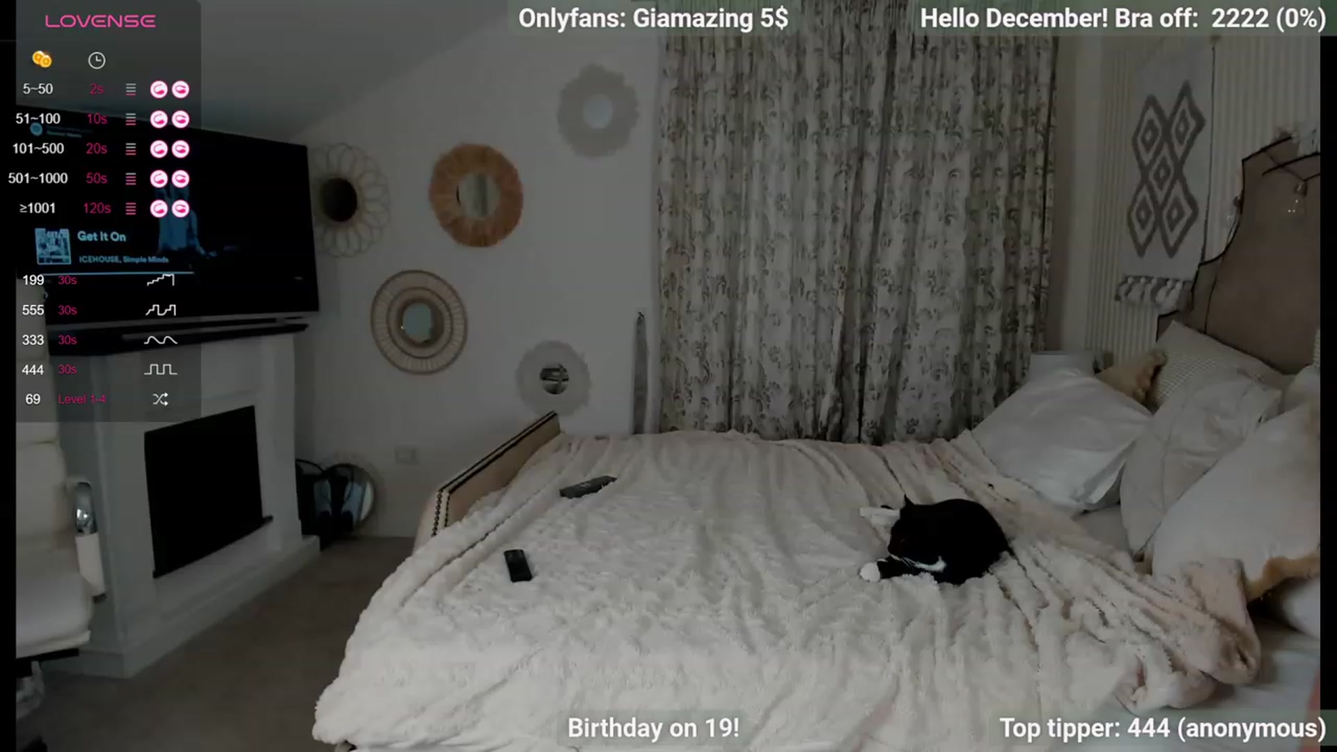 Gallery image thumbnail from BirthdayGia's myfreecams stream on, 12/02/2023, 14:45 image 16 of 20