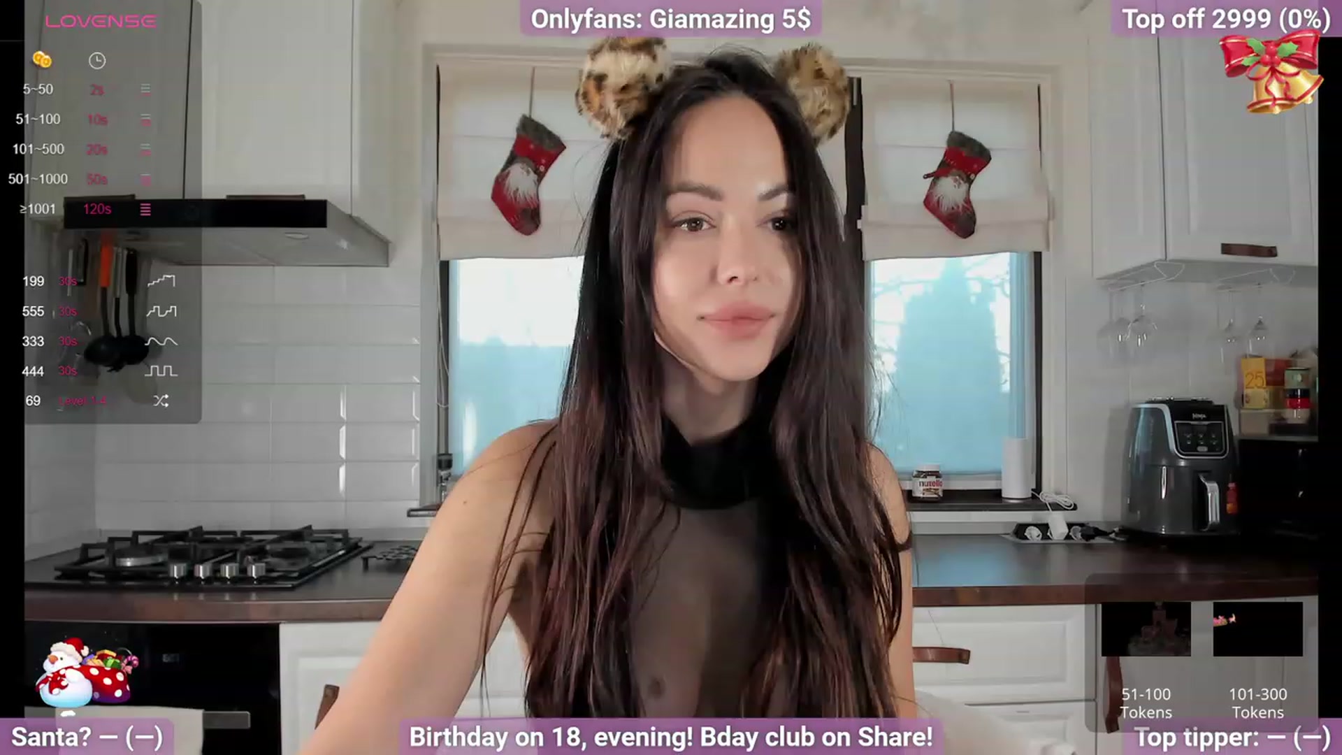 Gallery image thumbnail from BirthdayGia's myfreecams stream on, 12/16/2023, 14:34 image 1 of 20