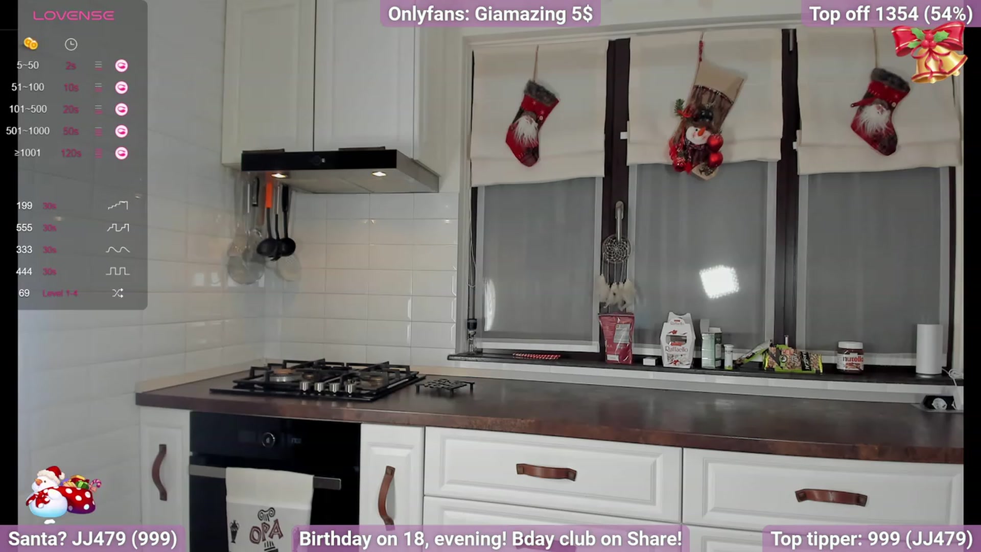 Gallery image thumbnail from BirthdayGia's myfreecams stream on, 12/16/2023, 15:21 image 6 of 20