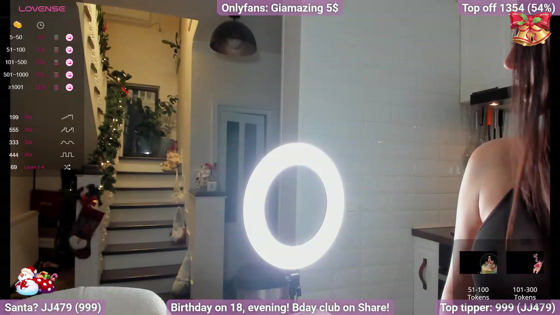 Gallery image thumbnail from BirthdayGia's myfreecams stream on, 12/16/2023, 15:21 image 2 of 20