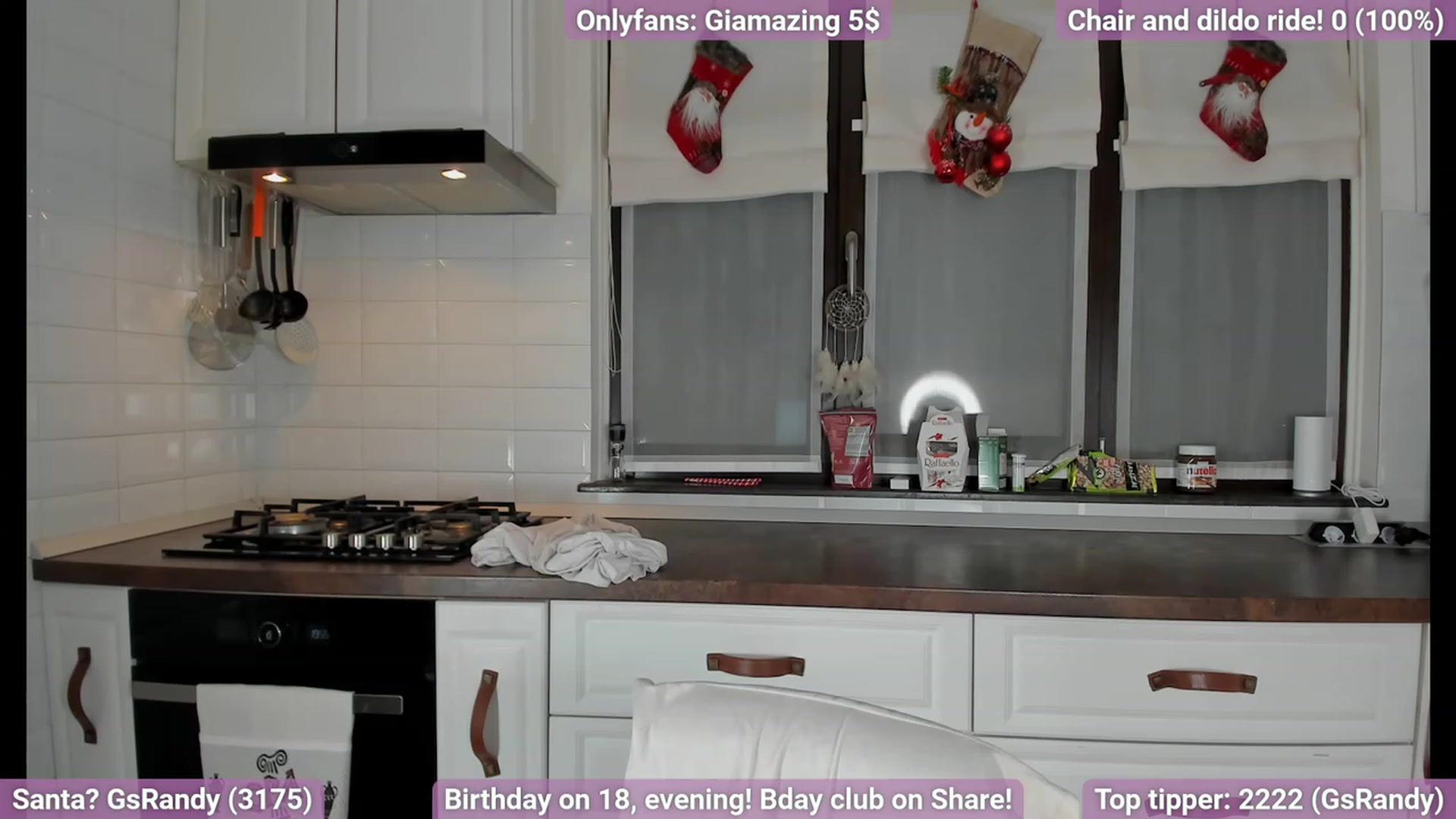 Gallery image thumbnail from BirthdayGia's myfreecams stream on, 12/16/2023, 18:07 image 18 of 20