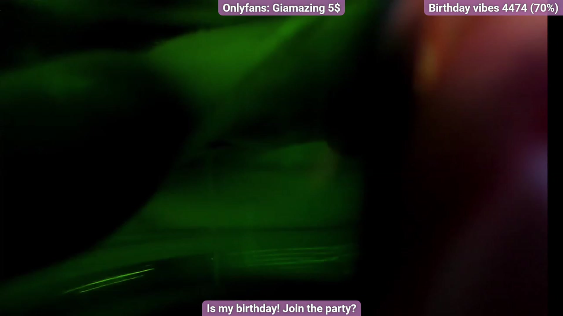 Gallery image thumbnail from BirthdayGia's myfreecams stream on, 12/18/2023, 23:45 image 13 of 20