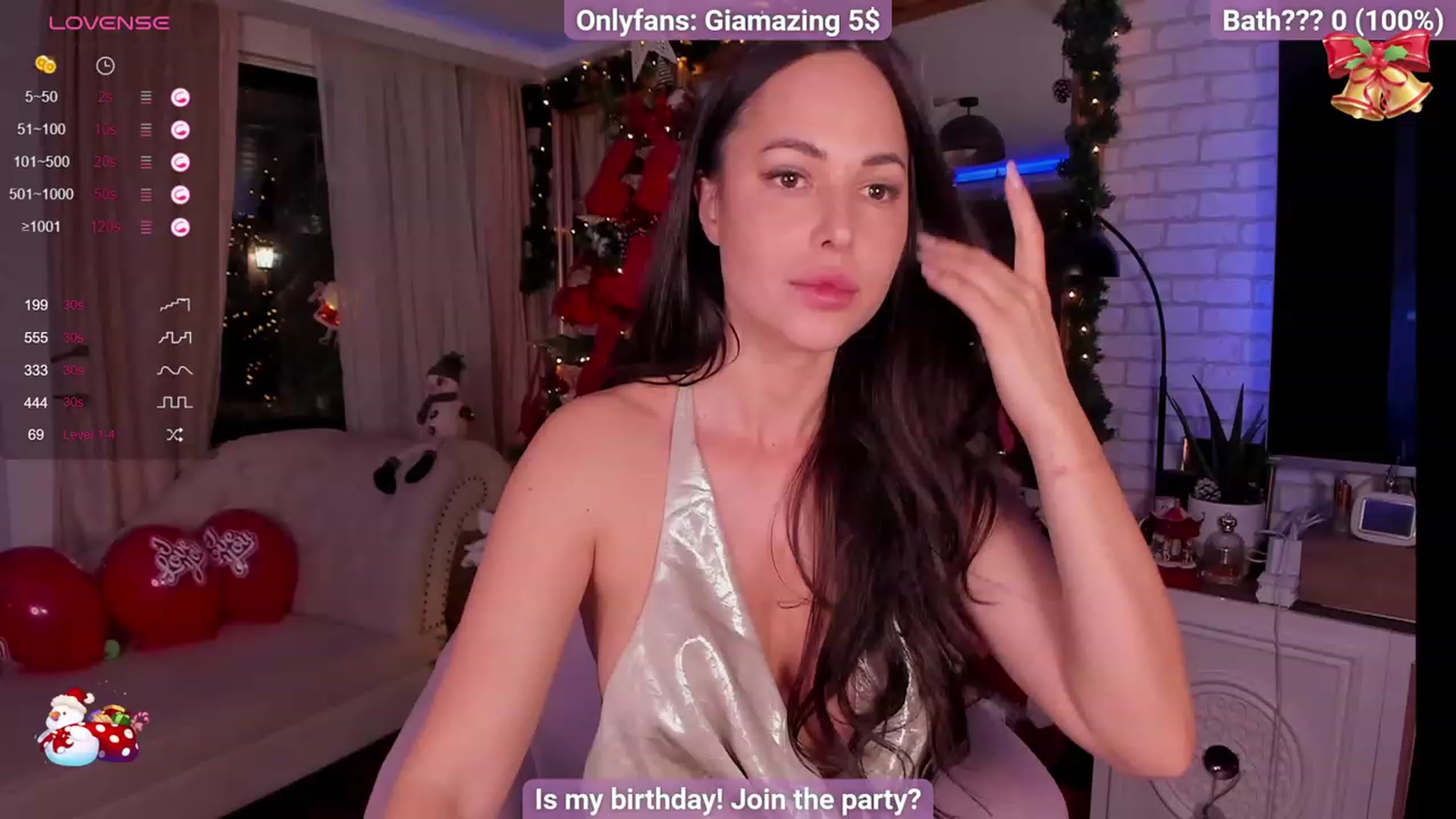 Gallery image thumbnail from BirthdayGia's myfreecams stream on, 12/19/2023, 01:03 image 14 of 20