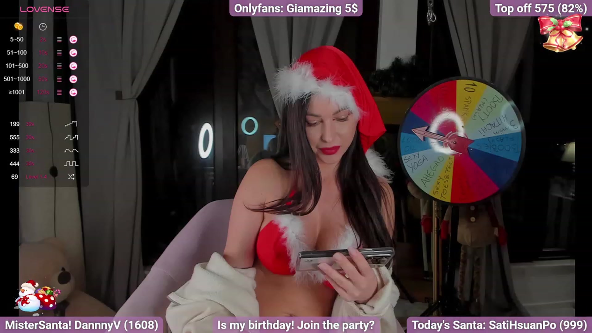 Gallery image thumbnail from BirthdayGia's myfreecams stream on, 12/23/2023, 04:26 image 15 of 20