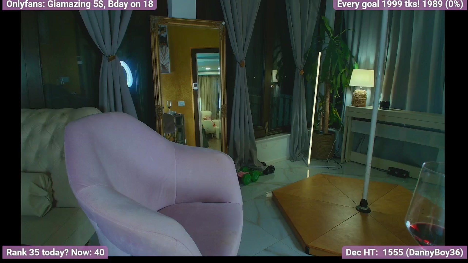 Gallery image thumbnail from BirthdayGia's myfreecams stream on, 12/05/2024, 01:43 image 3 of 20