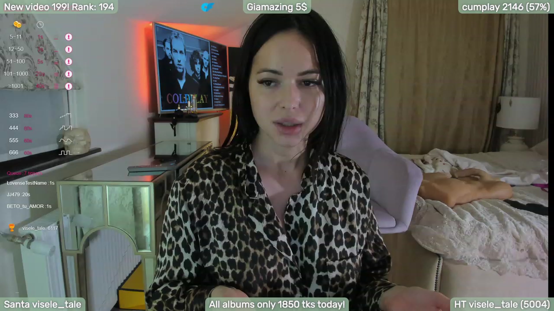Gallery image thumbnail from BirthdayGia18's myfreecams stream on, 12/11/2022, 02:43 image 20 of 20