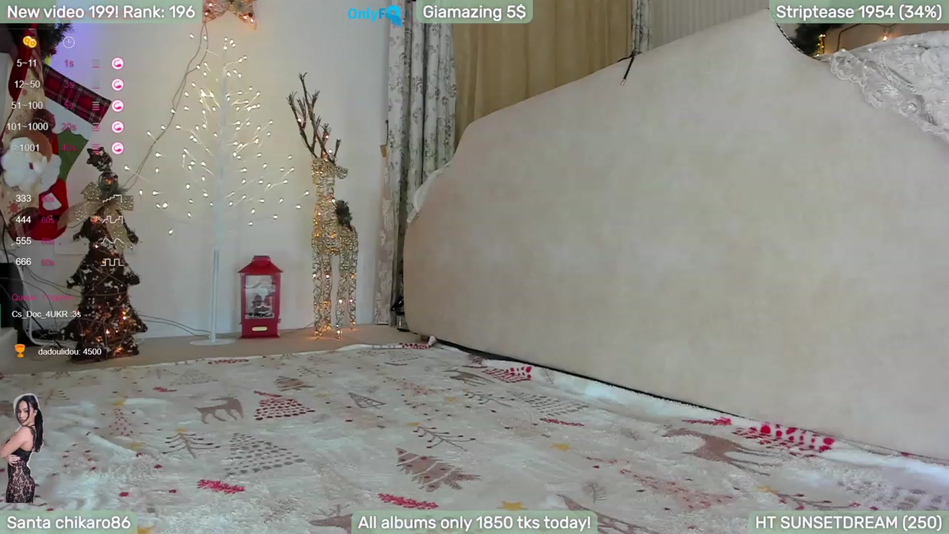 Gallery image thumbnail from BirthdayGia18's myfreecams stream on, 12/13/2022, 24:41 image 17 of 20