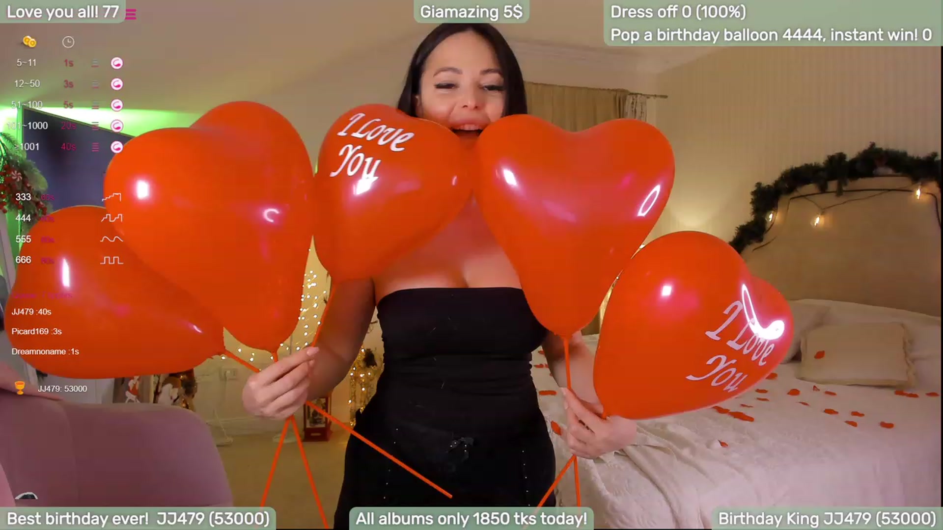 Gallery image thumbnail from BirthdayGia18's myfreecams stream on, 12/18/2022, 22:40 image 16 of 20