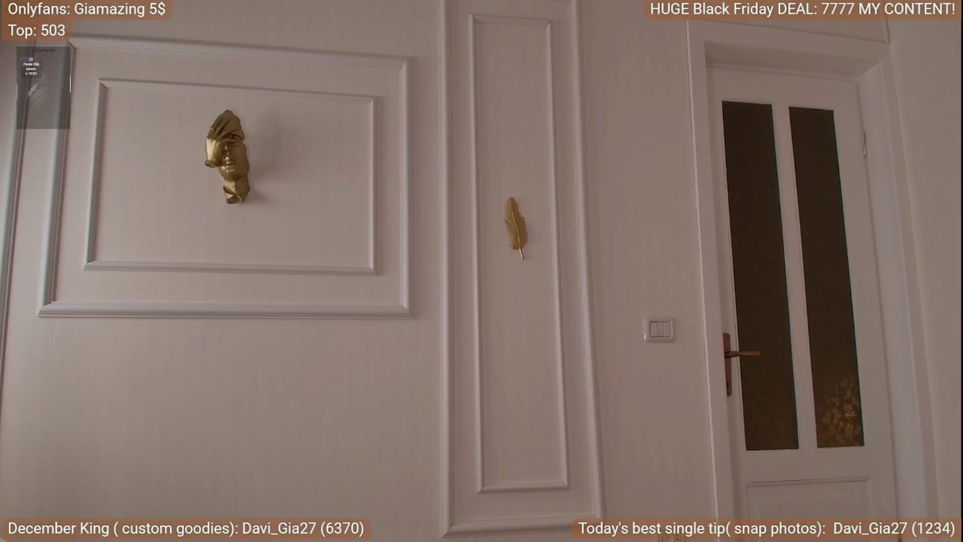 Gallery image thumbnail from BirthdayGia19's myfreecams stream on, 12/06/2025, 01:03 image 17 of 20