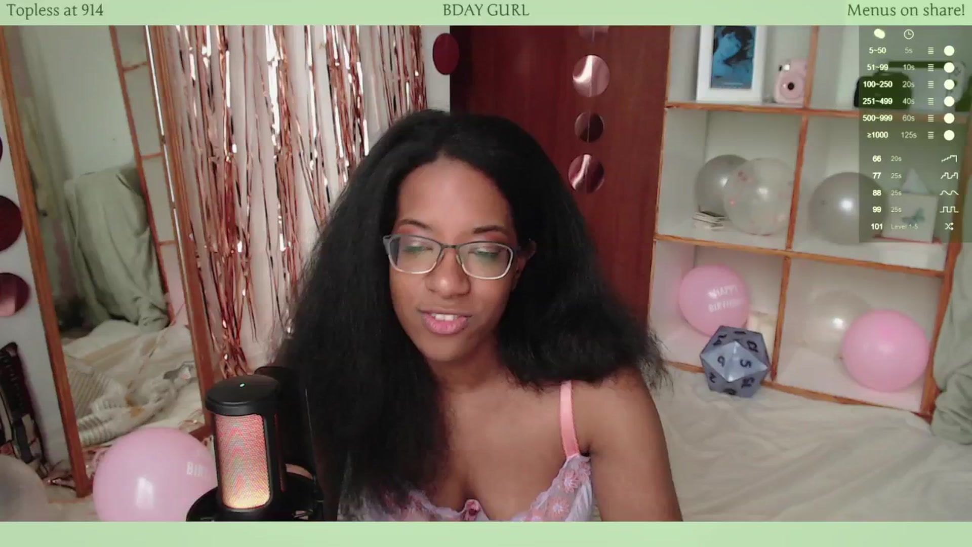 Gallery image thumbnail from BirthdayJess's myfreecams stream on, 05/28/2024, 16:07 image 17 of 20