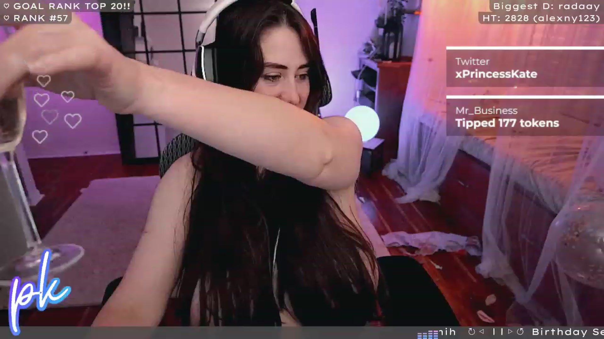 Gallery image thumbnail from BirthdayKate's myfreecams stream on, 04/21/2023, 06:07 image 16 of 20