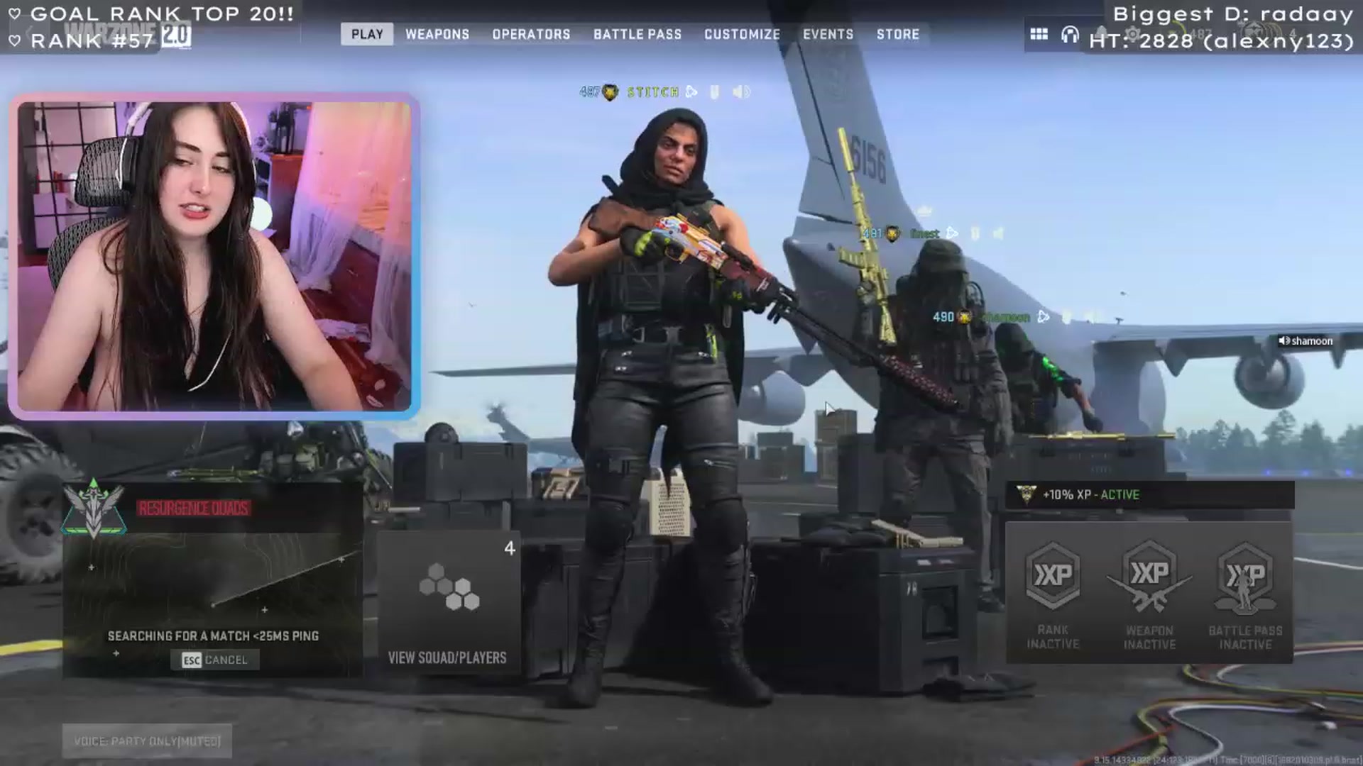 Gallery image thumbnail from BirthdayKate's myfreecams stream on, 04/21/2023, 06:07 image 17 of 20