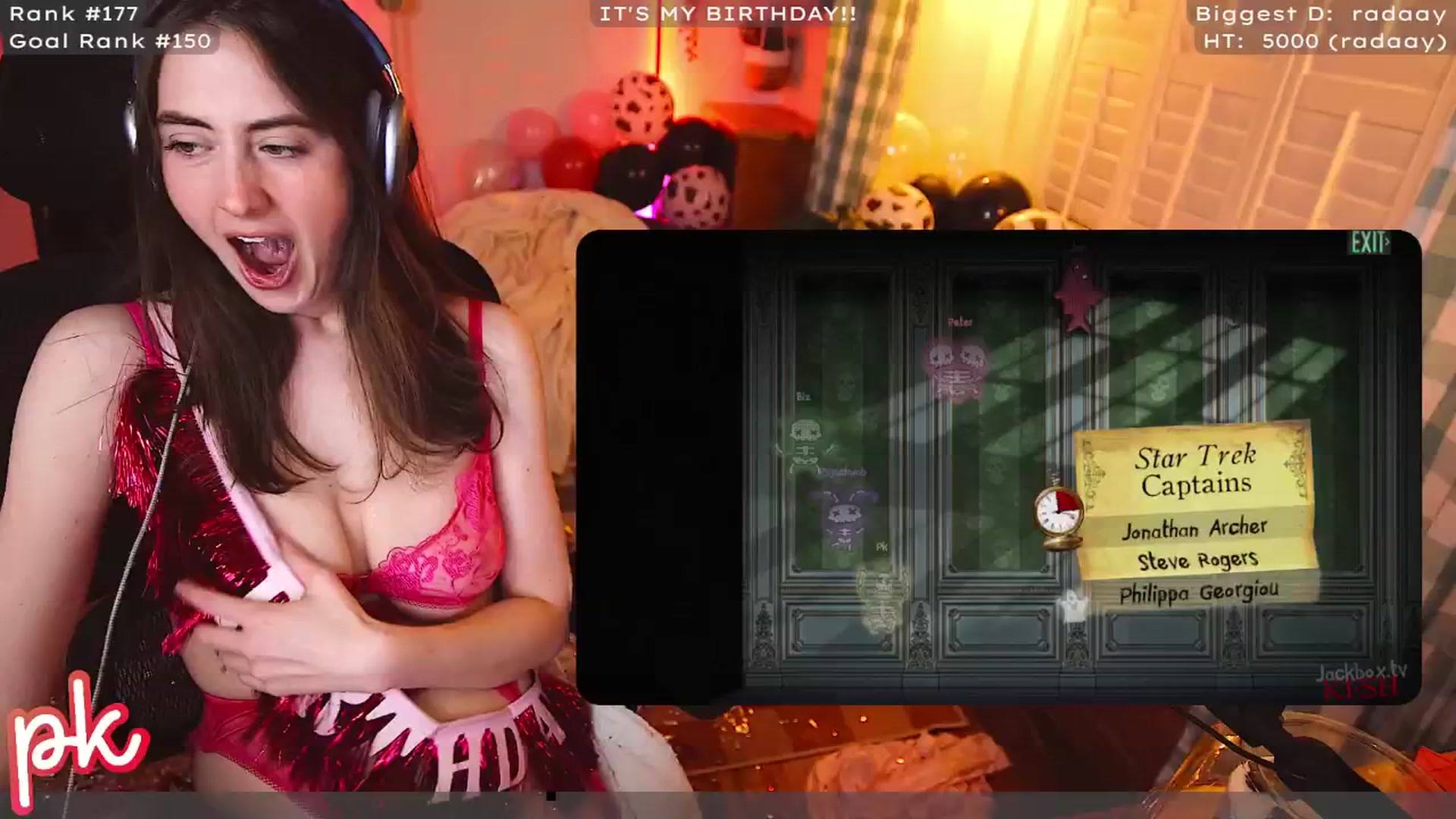 Gallery image thumbnail from BirthdayKate's myfreecams stream on, 04/19/2026, 05:04 image 9 of 20