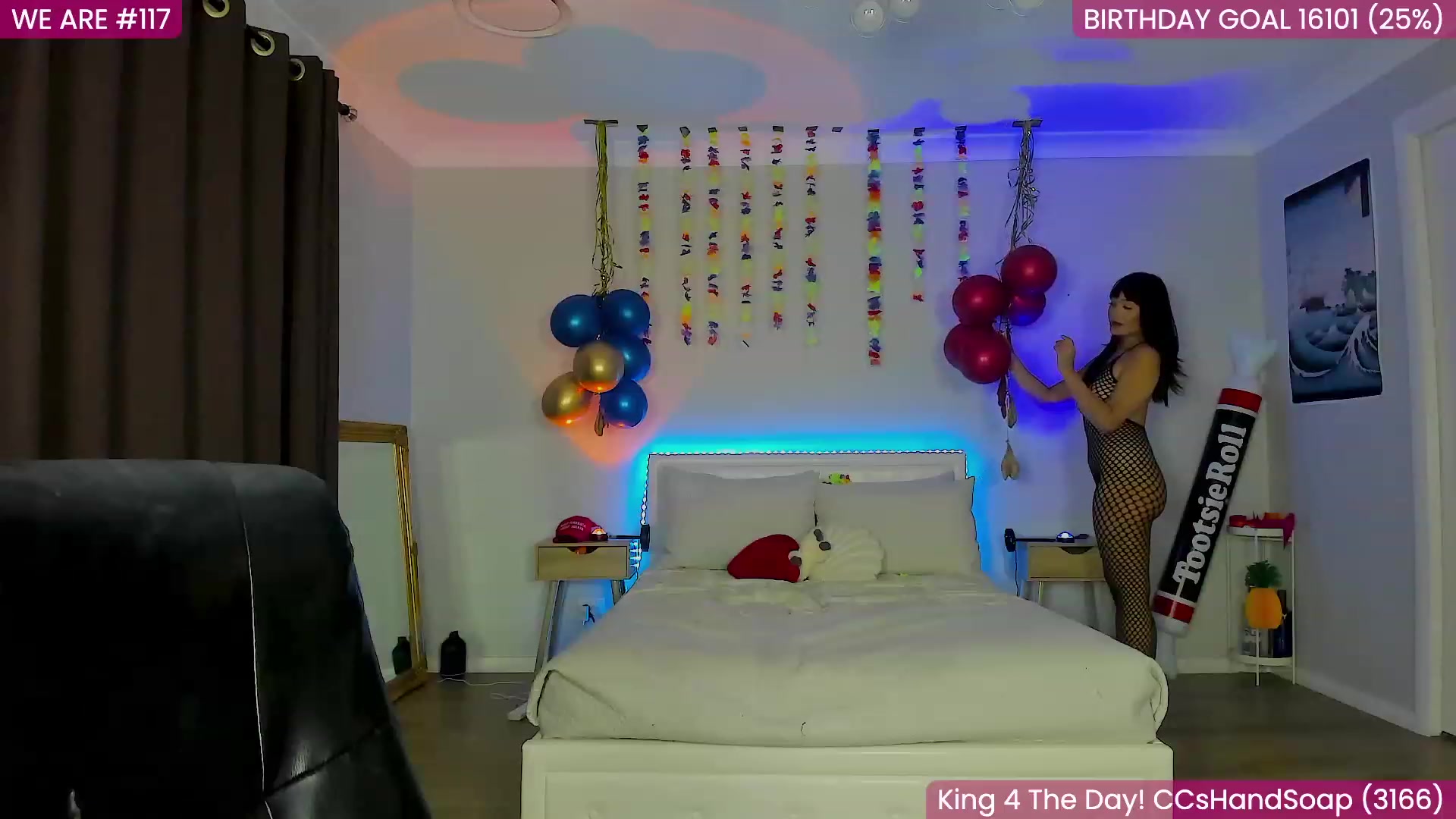 Gallery image thumbnail from BirthdayKleo's myfreecams stream on, 07/22/2023, 07:18 image 17 of 20