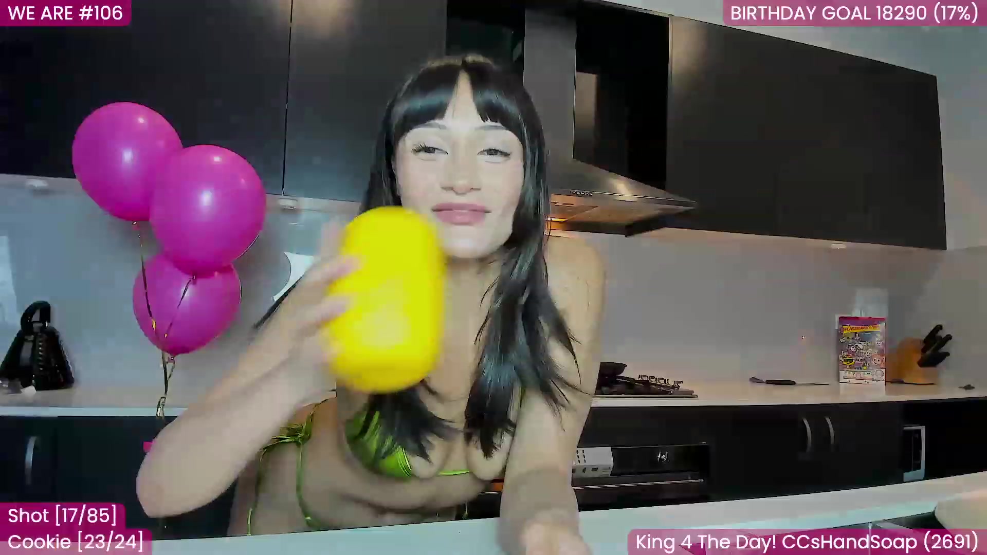 Gallery image thumbnail from BirthdayKleo's myfreecams stream on, 07/23/2023, 06:21 image 14 of 20