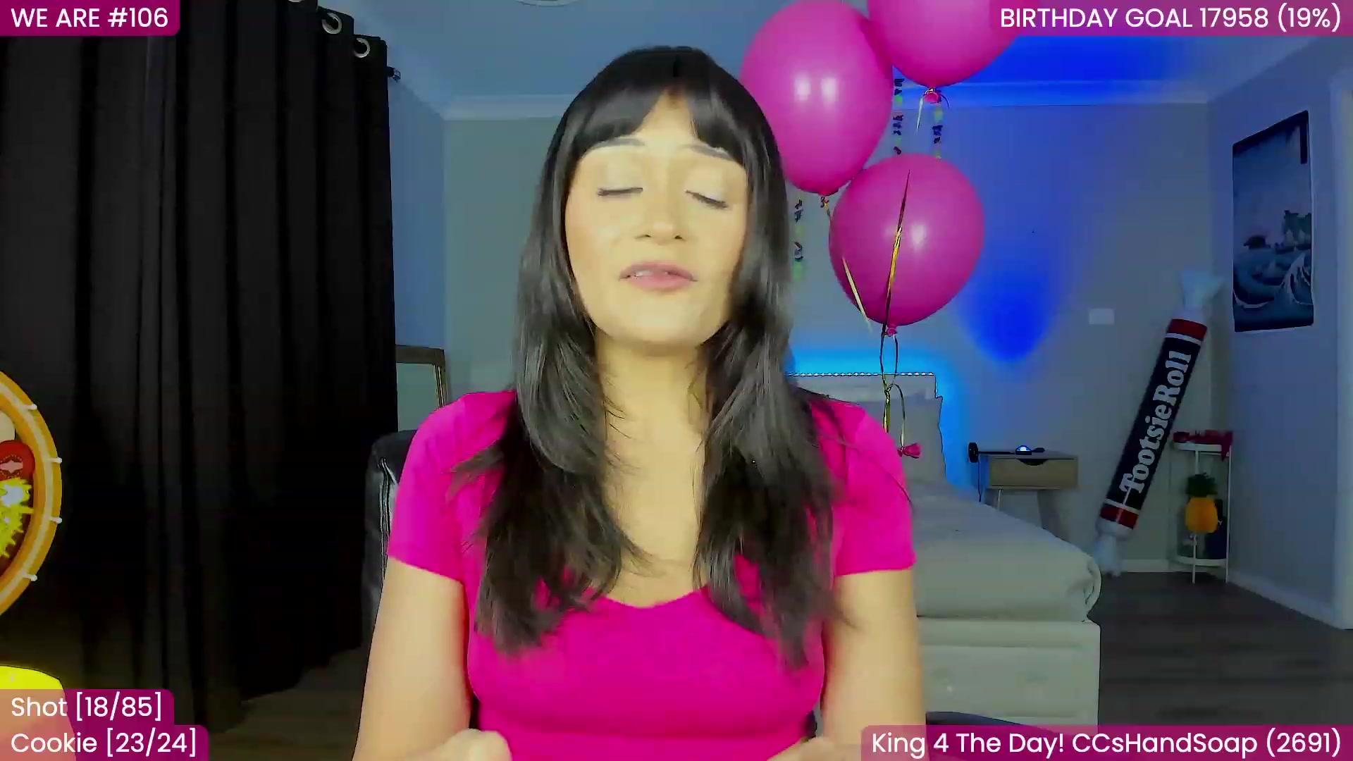 Gallery image thumbnail from BirthdayKleo's myfreecams stream on, 07/23/2023, 06:21 image 20 of 20