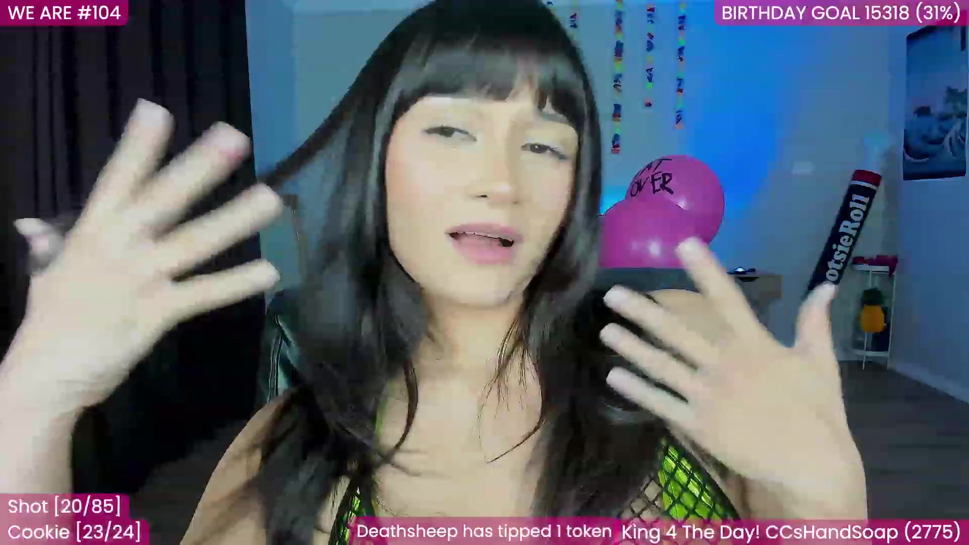 Gallery image thumbnail from BirthdayKleo's myfreecams stream on, 07/23/2023, 07:25 image 19 of 20