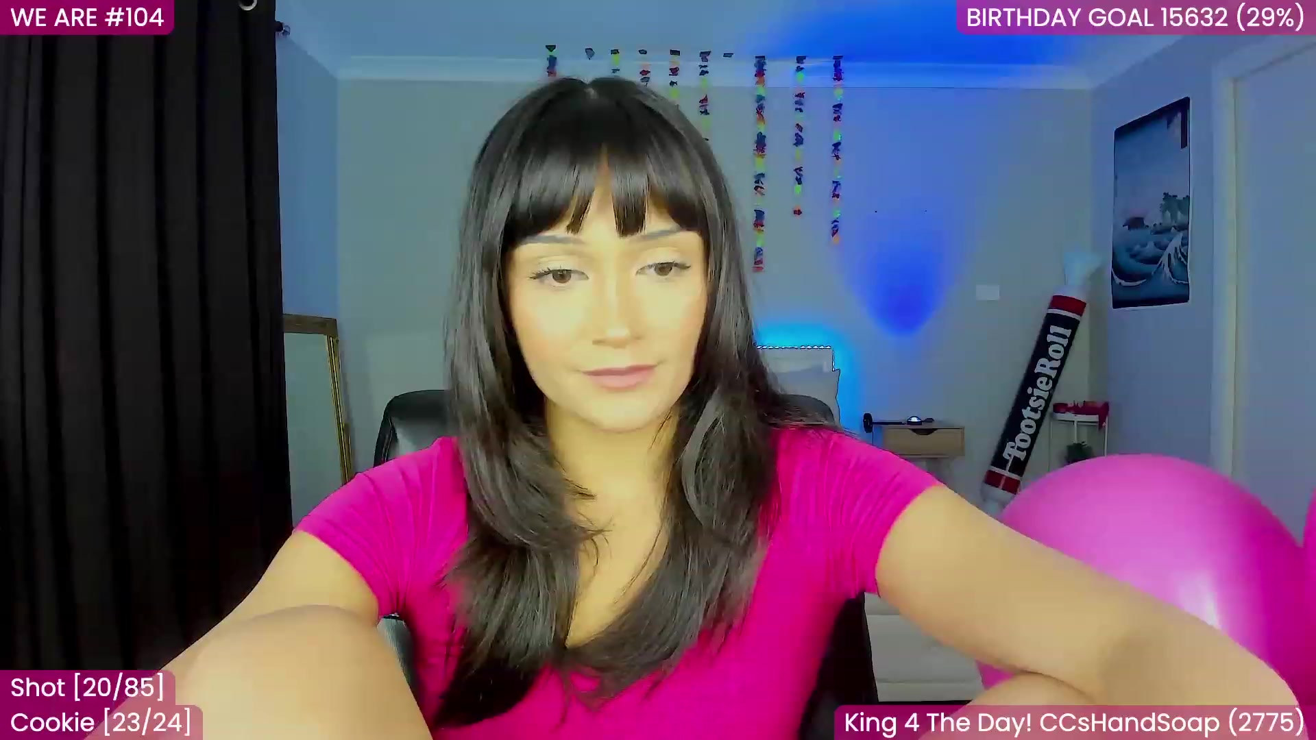 Gallery image thumbnail from BirthdayKleo's myfreecams stream on, 07/23/2023, 07:25 image 9 of 20