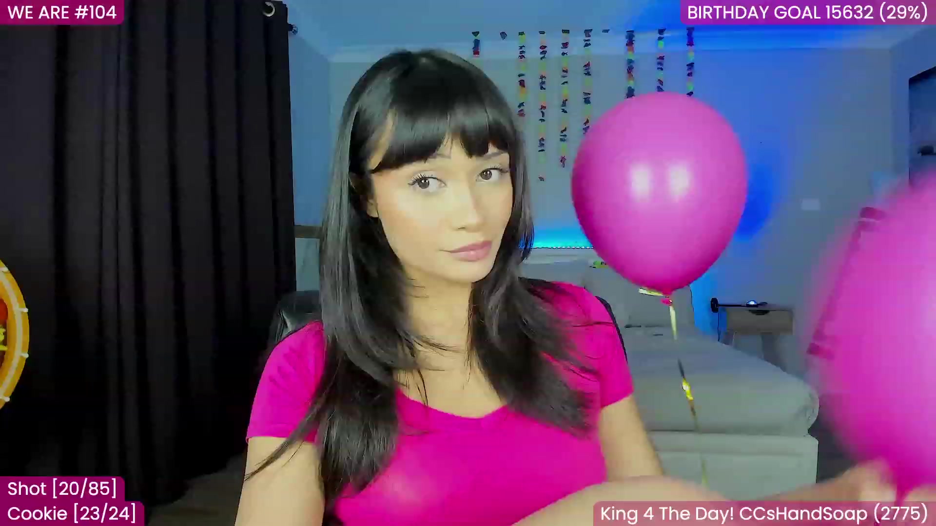 Gallery image thumbnail from BirthdayKleo's myfreecams stream on, 07/23/2023, 07:25 image 4 of 20