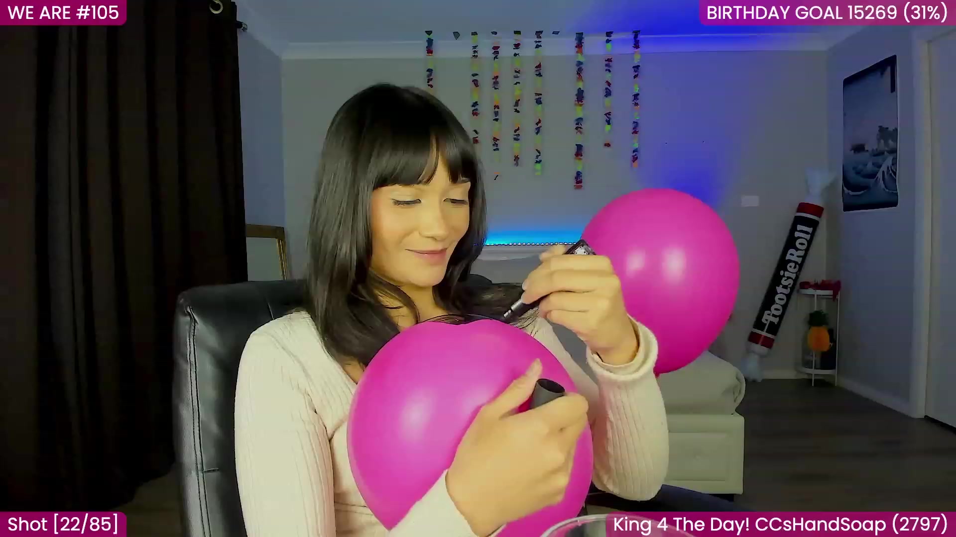 Gallery image thumbnail from BirthdayKleo's myfreecams stream on, 07/23/2023, 13:38 image 1 of 20